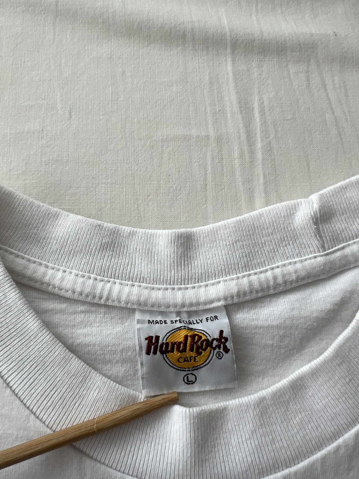 Hard Rock Cafe Vintage 90s Hard Rock Cafe Pattaya Surf White T-shirt Size US L / EU 52-54 / 3 - 11 Thumbnail
