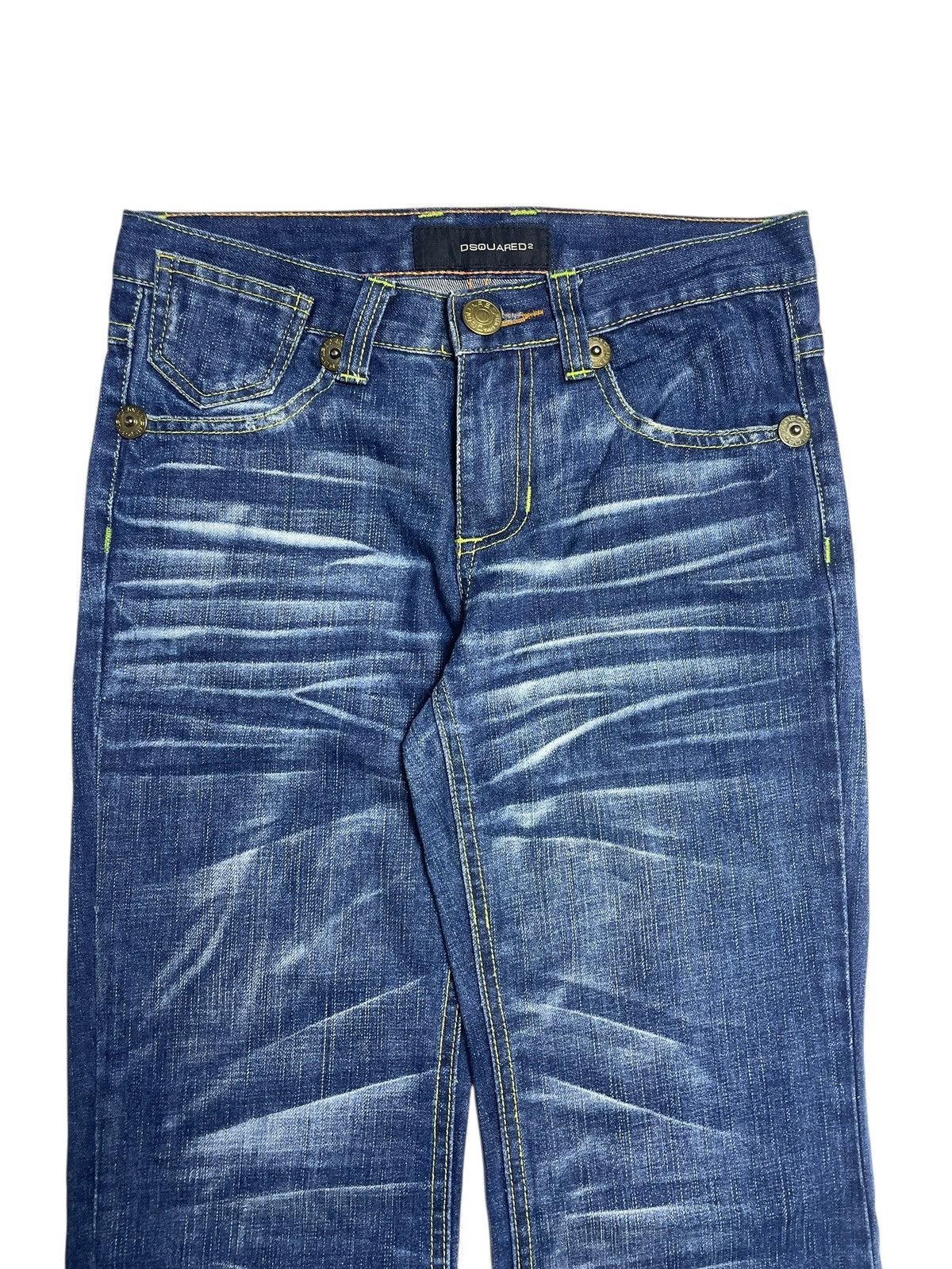 Dsquared2 Dsquared2 Spring 85 Washed Bootcut Jeans Size US 28 / EU 44 - 2 Thumbnail