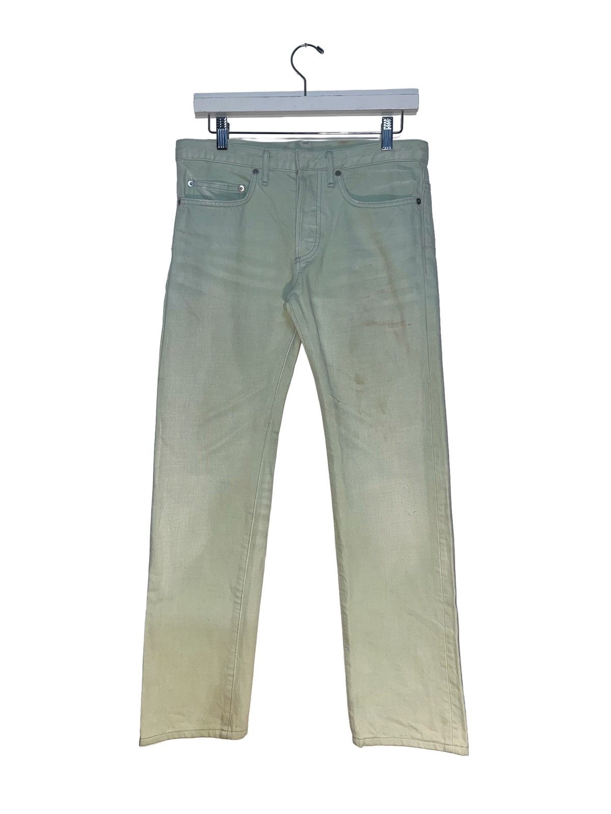 Dior Dior Homme Clawmark Sage Green SS2006 Size US 29 - 1 Thumbnail