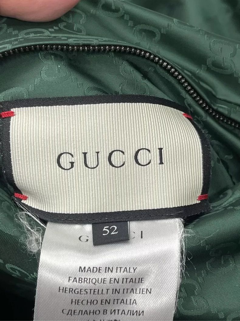 Gucci Gucci Double-sided full-print woven fabric zipper jacket 25 Size US L / EU 52-54 / 3 - 6 Thumbnail