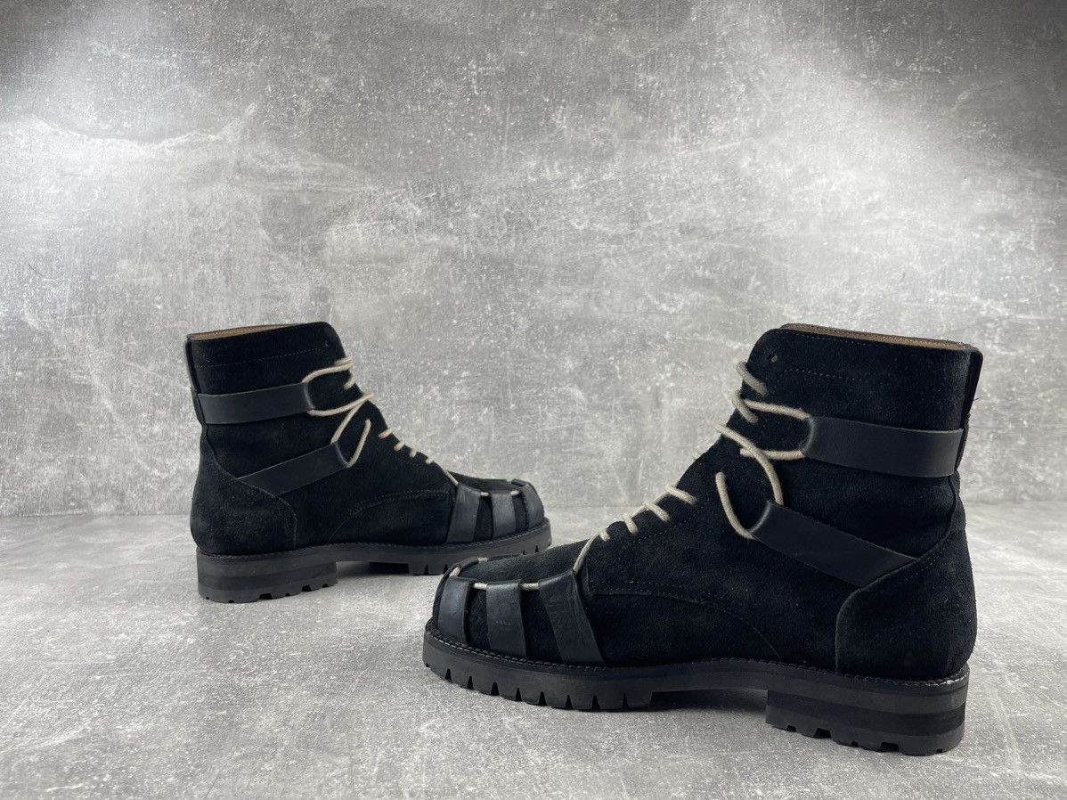 Other Eureka Filipe Sousa Avant Garde Suede Leather Strap Boots Size US 9 / IT 39 - 6 Thumbnail