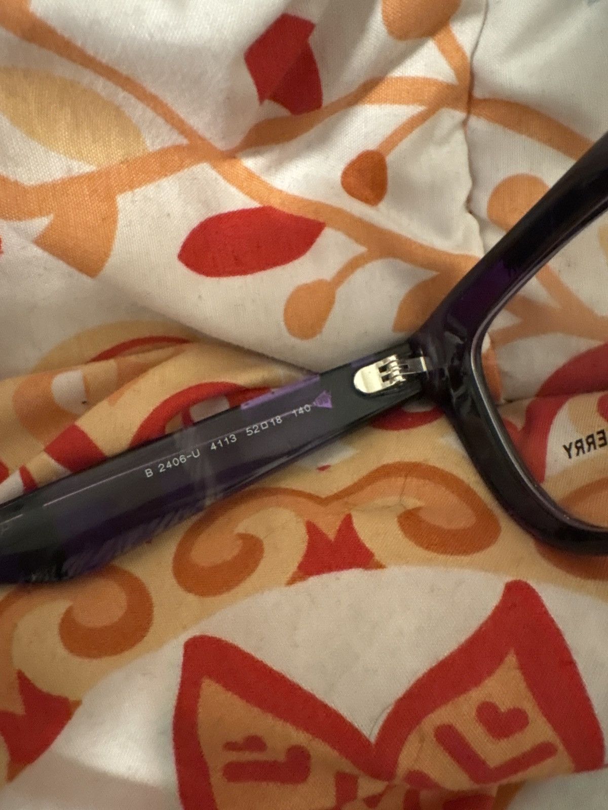 Burberry Burberry Eyeglasses Size ONE SIZE - 4 Thumbnail