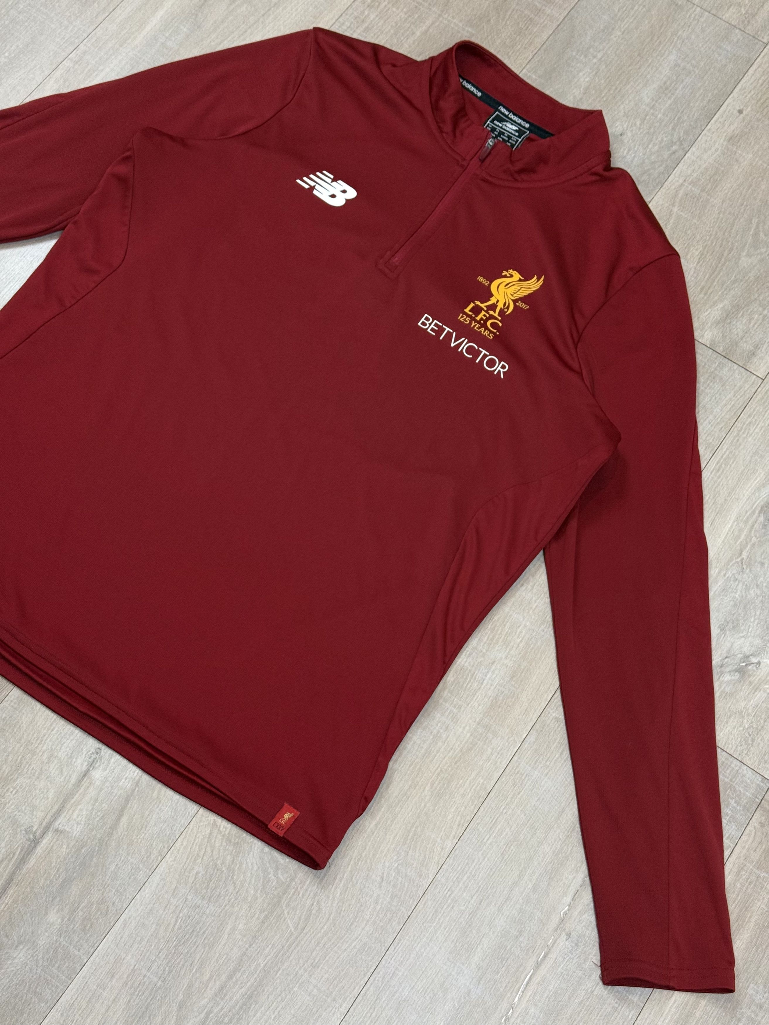 New Balance Liverpool 17/18 New Balance 125th Anniversary Soccer Drill Size US XL / EU 56 / 4 - 3 Thumbnail