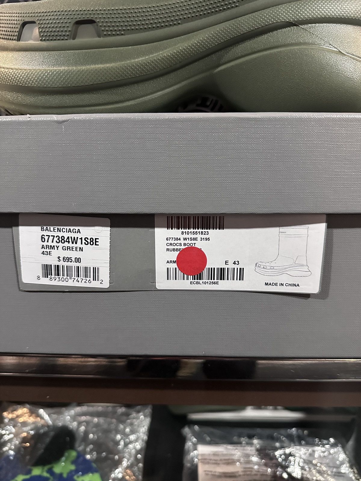 Balenciaga × Crocs Balenciaga Crocs Size US 10 / EU 43 - 8 Thumbnail