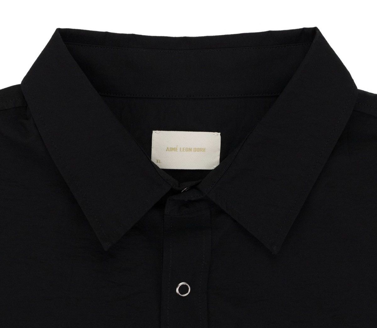 Aime Leon Dore Aime Leon Dore ALD Gabardine Overshirt in Jet Black Size XL Size US XL / EU 56 / 4 - 3 Thumbnail