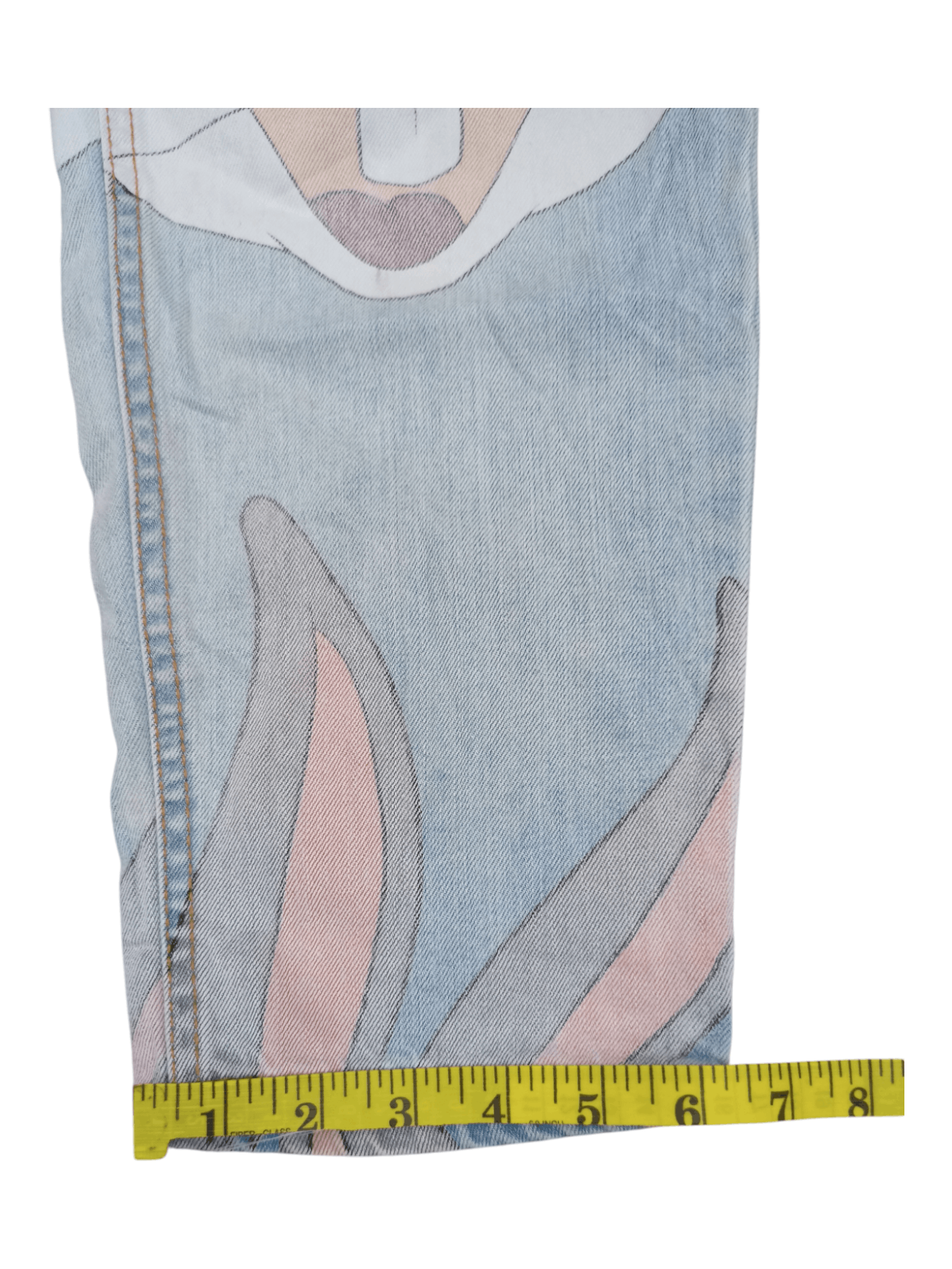 Divided LOONEY TUNES BUGS BUNNY Hip Hop Baggy Street Fashion Jeans Size 31" - 25 Thumbnail