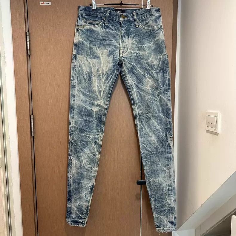 Fear of God Fear of God Blue water corrugated pants Size US 30 / EU 46 - 1 Thumbnail