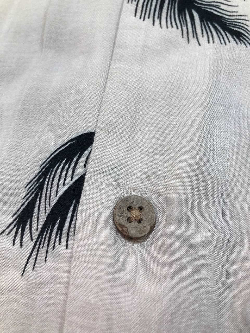 Allsaints Vintage Hawaiian shirt white Allsaints Y2K luxury streetwear Size US S / EU 44-46 / 1 - 6 Thumbnail