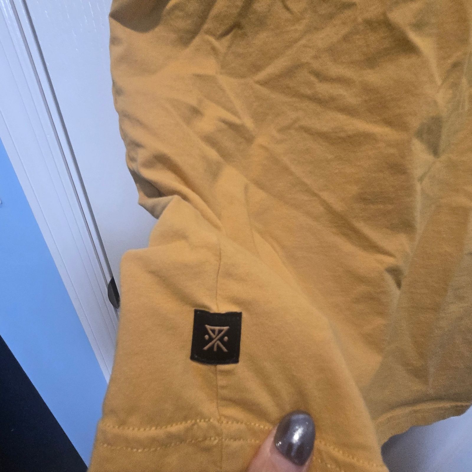 Roark Roark Lightweight pocket tee Organic XS Mustard yellow Size US XS / EU 42 / 0 - 5 Thumbnail