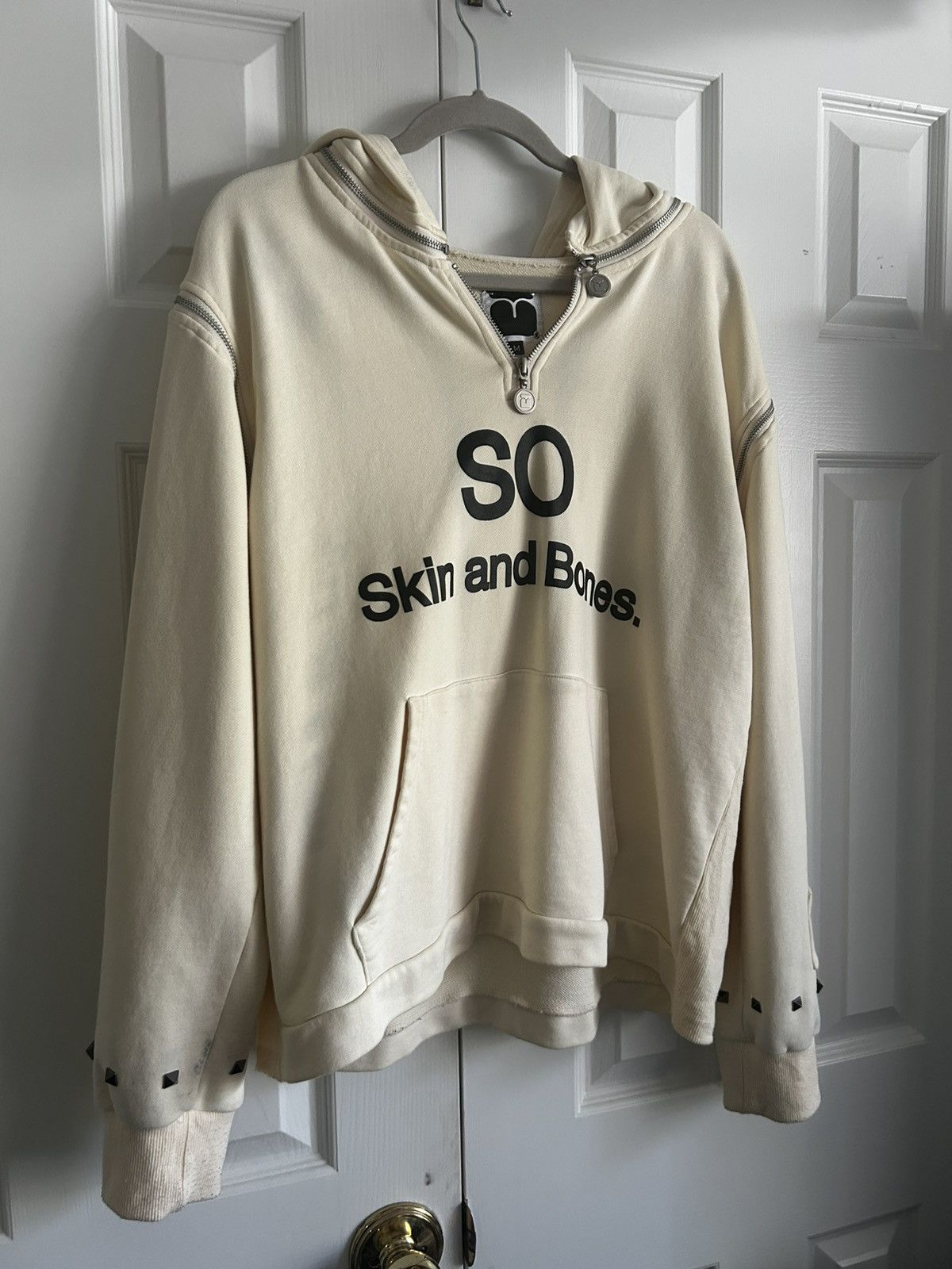 Hysteric Glamour Paynestar Skin and bones hoodie Size US M / EU 48-50 / 2 - 1 Thumbnail