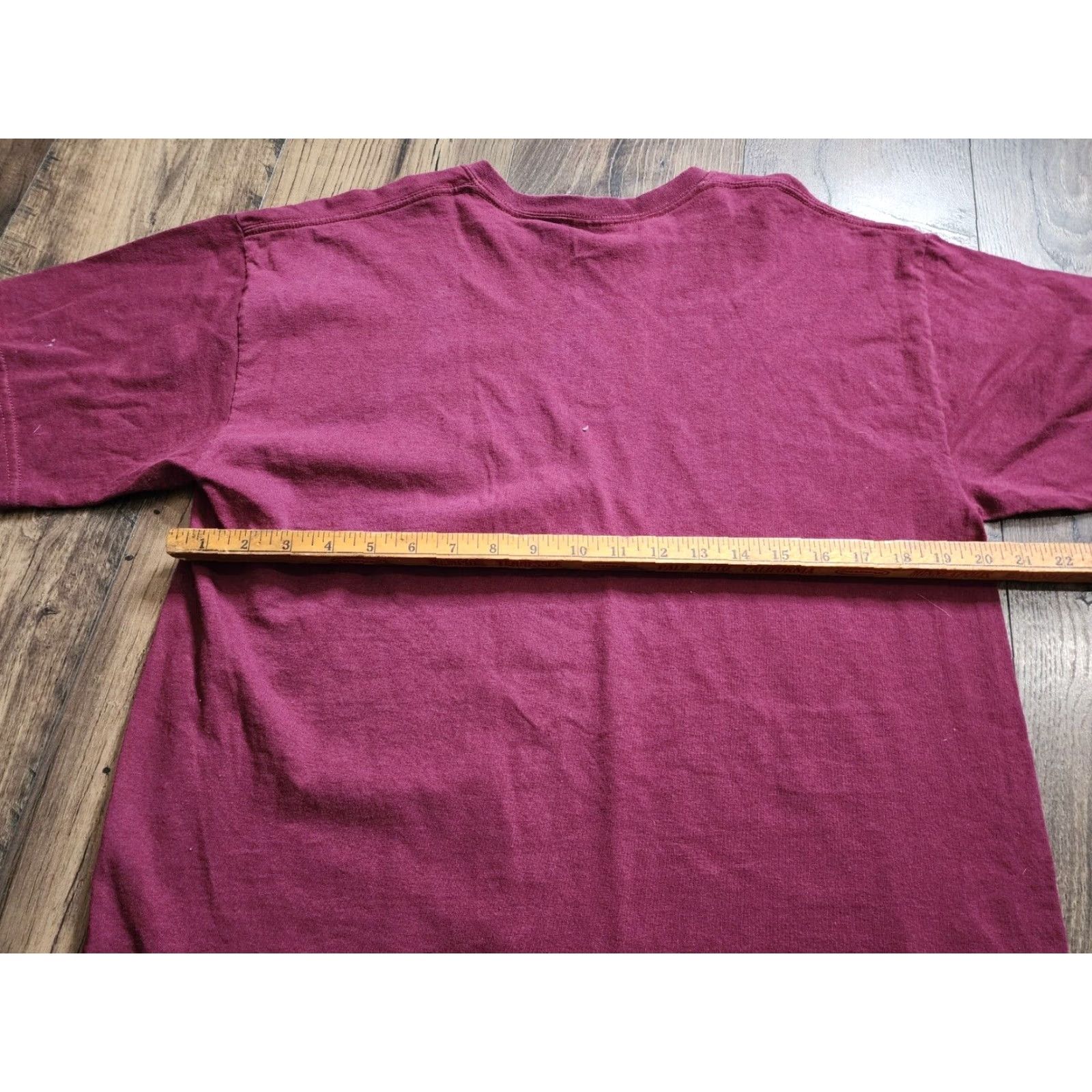 Gildan Mens T-Shirt Voodoo Top Hat Settle Down L Red Shirt Mens Size US L / EU 52-54 / 3 - 3 Thumbnail