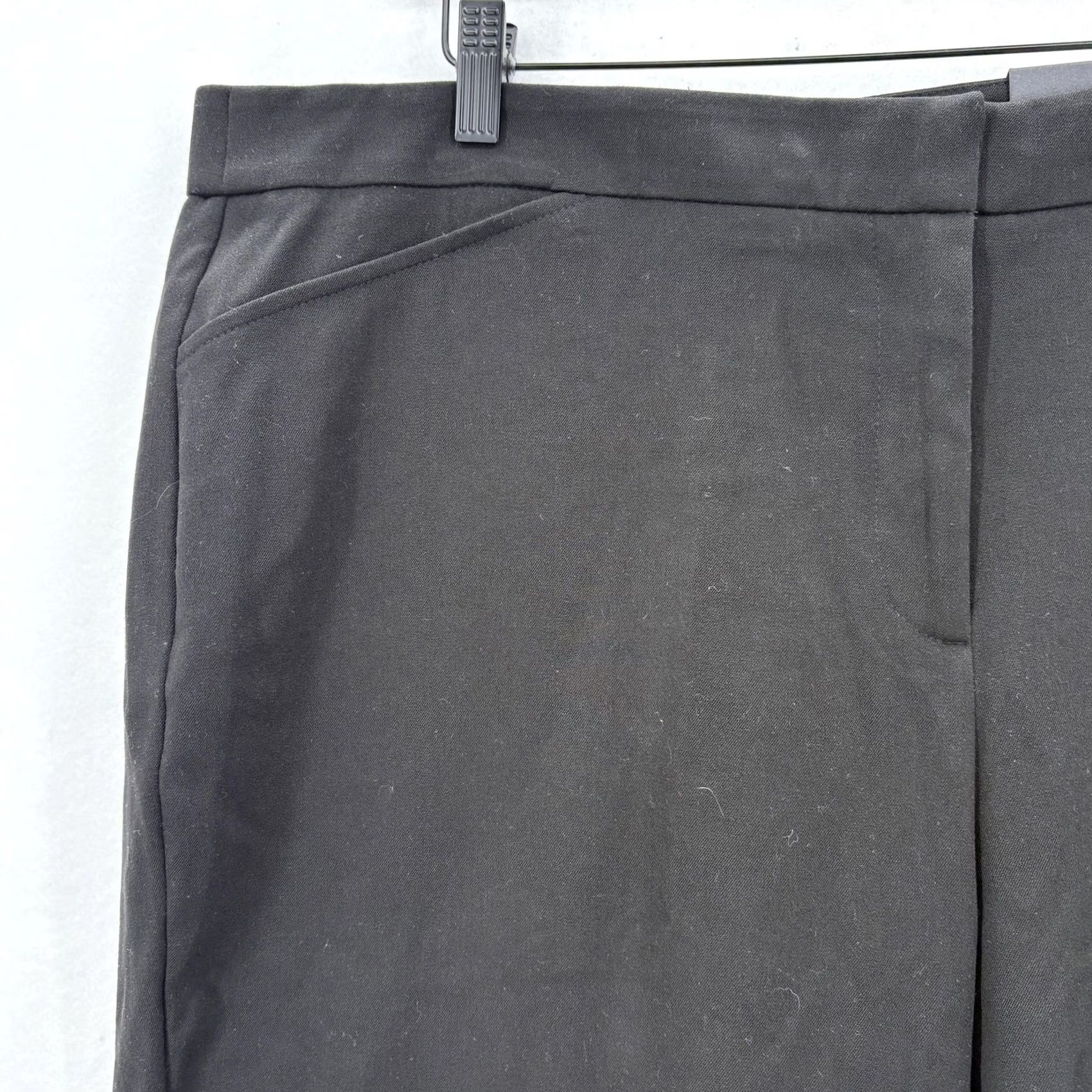 Apt. 9 APT 9 Pants Womens 18W Black Mid Rise Trouser Stretch Dress Work Career Office Pants Mens? Size 40" / US 18 - 3 Thumbnail