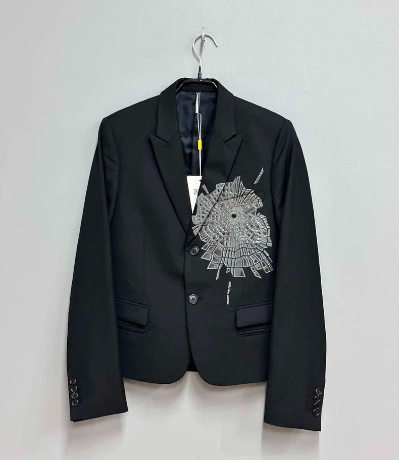Dior Dior Broken mirror suit 2502-Nextarrow Size 46R - 1 Thumbnail