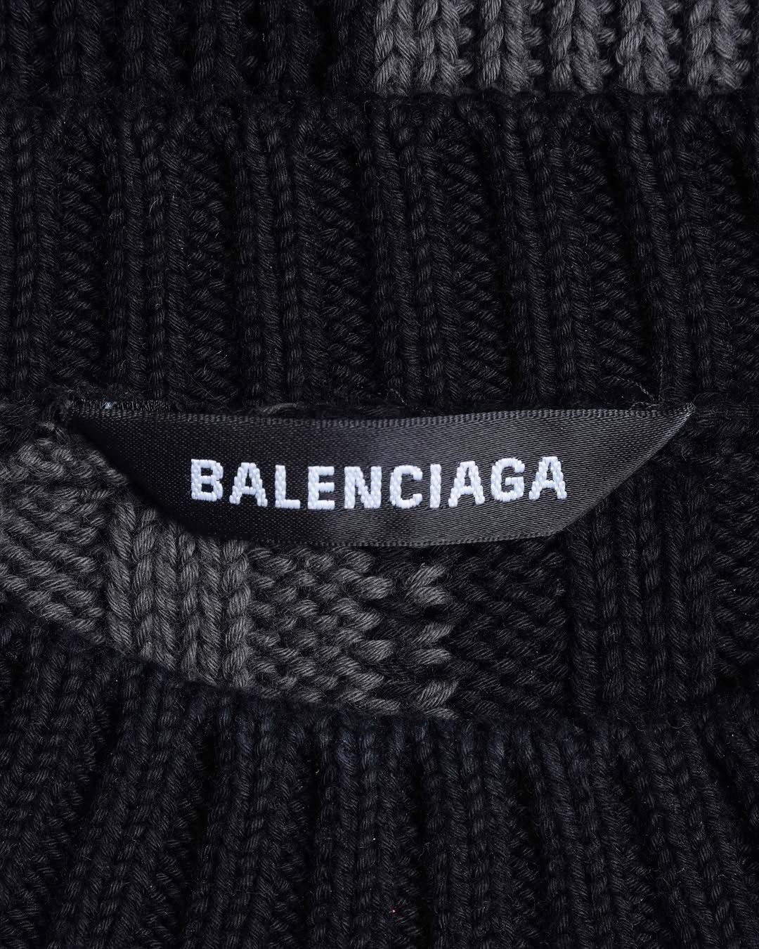 Balenciaga SS21 Checkered Oversized Knit Sweater Size US XS / EU 42 / 0 - 5 Thumbnail