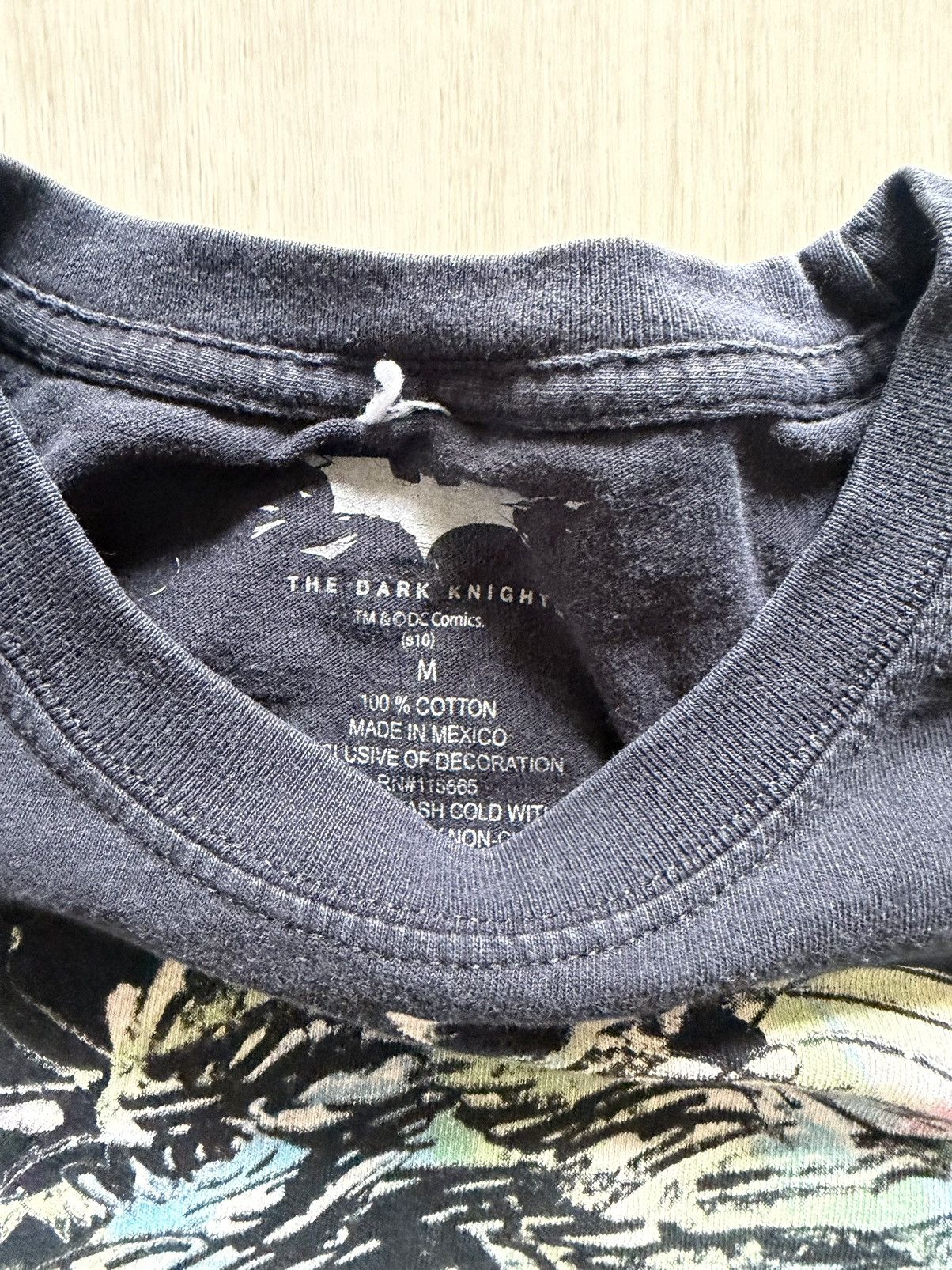 Vintage Vintage Dark Knight Promo Big Face Joker Heath Ledger Sz M Size US M / EU 48-50 / 2 - 2 Thumbnail