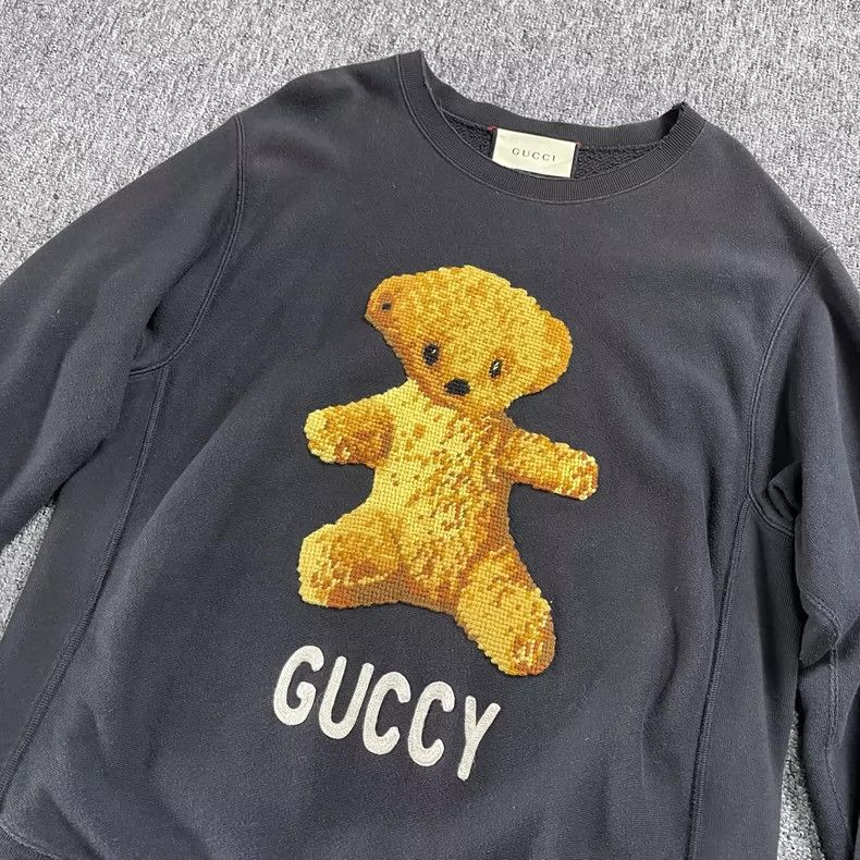 Gucci Gucci Puloover bear jacket to make old sweatshirts 2501-Nex Size US M / EU 48-50 / 2 - 7 Thumbnail