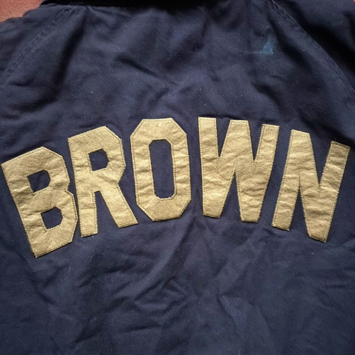 Other Brock Jeans ‘Brown’ Varsity Jacket Size US XL / EU 56 / 4 - 5 Thumbnail