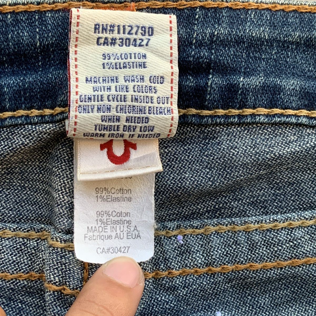 Miss Sixty × True Religion Y2K VINTAGE TRUE RELIGION STRETCH FLARE JEANS Size 28" / US 6 / IT 42 - 8 Thumbnail