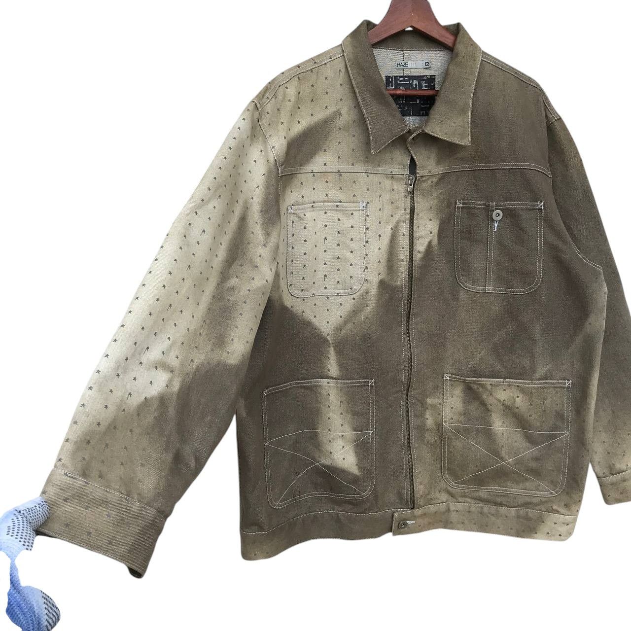 Haze × Japanese Brand VINTAGE HAZE FADED CHORE JACKET PAINTED DOT Size US XL / EU 56 / 4 - 13 Thumbnail