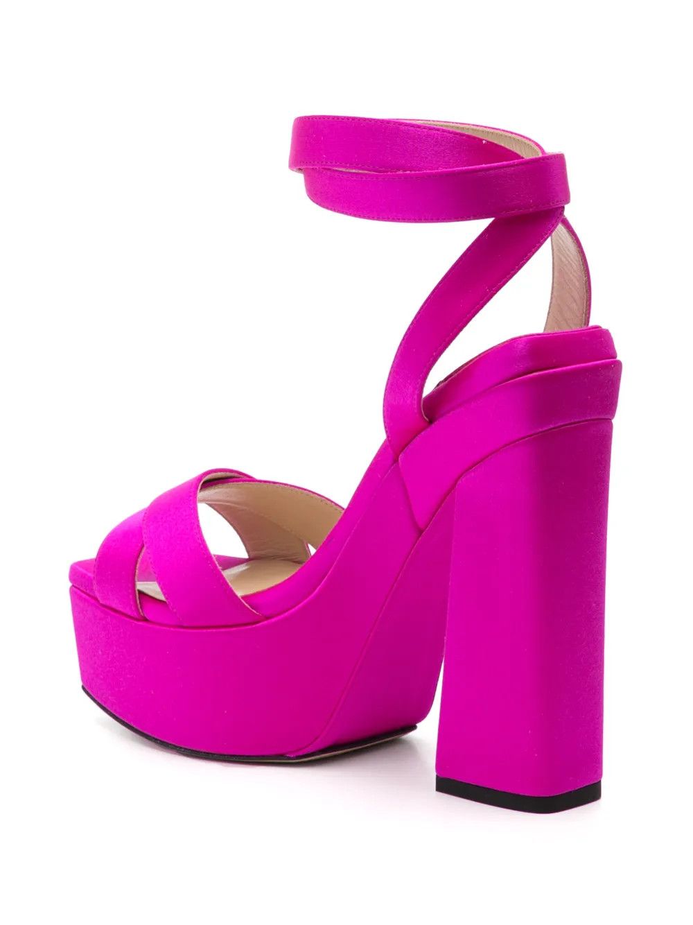 Jimmy Choo o1y0326 Sandals in Fuchsia Size US 9 / IT 39 - 3 Thumbnail
