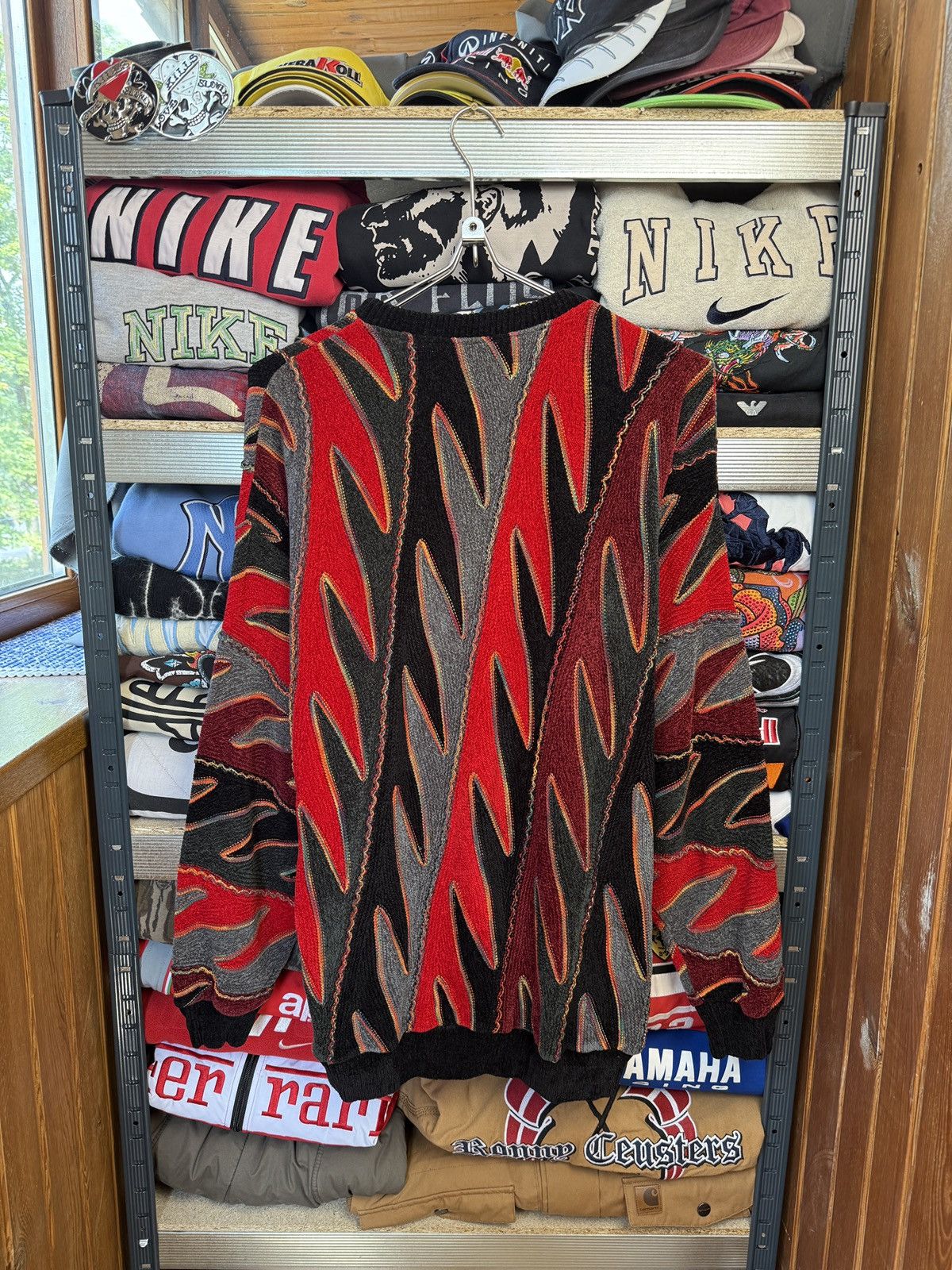Coogi × Vintage Vintage 80s style Coogi TUNDRA sweater Aztec Western Size US L / EU 52-54 / 3 - 2 Thumbnail