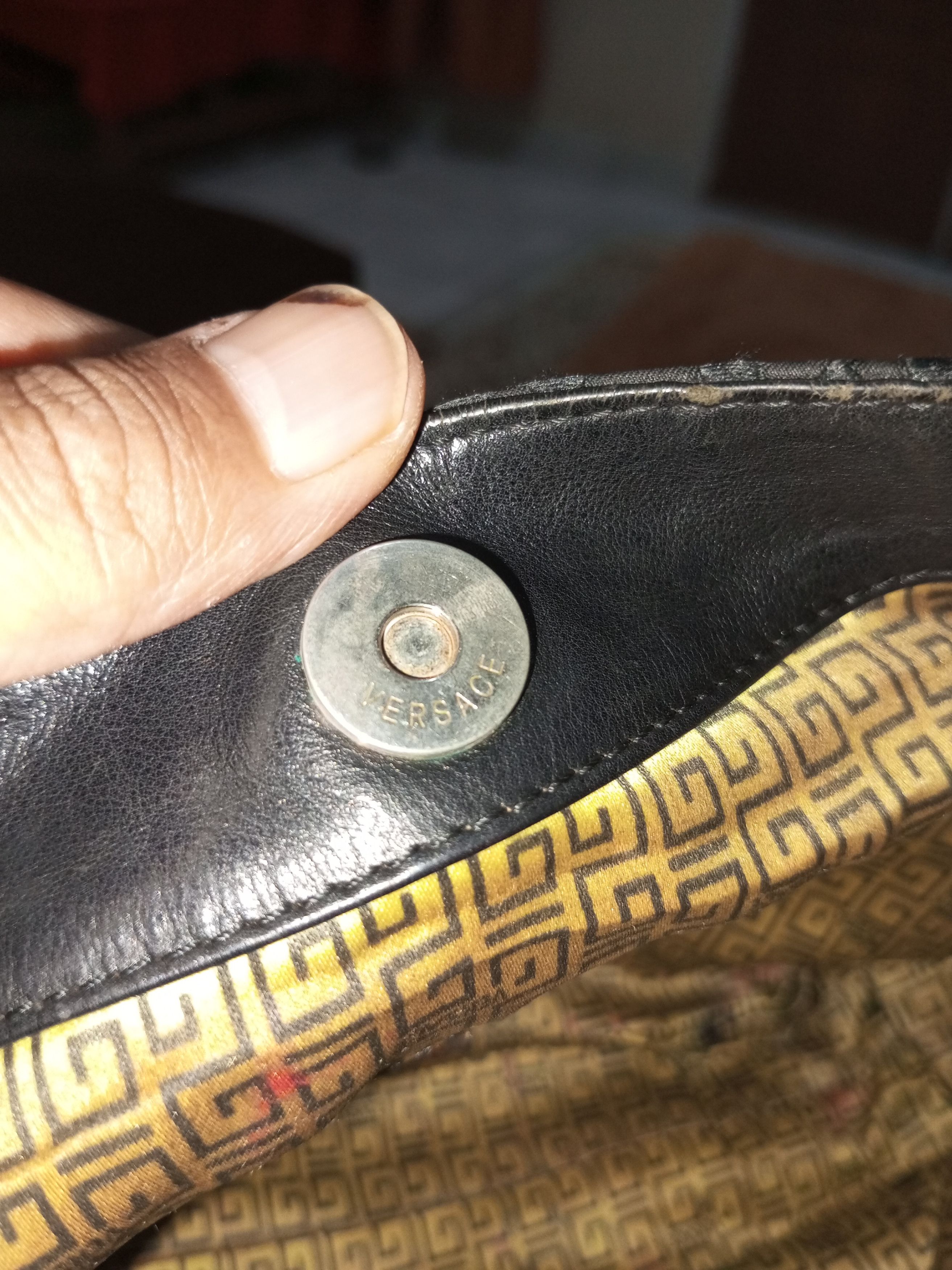 Versace Versace shoulder bag monogram logo ( Donatella versace ) Size ONE SIZE - 7 Thumbnail