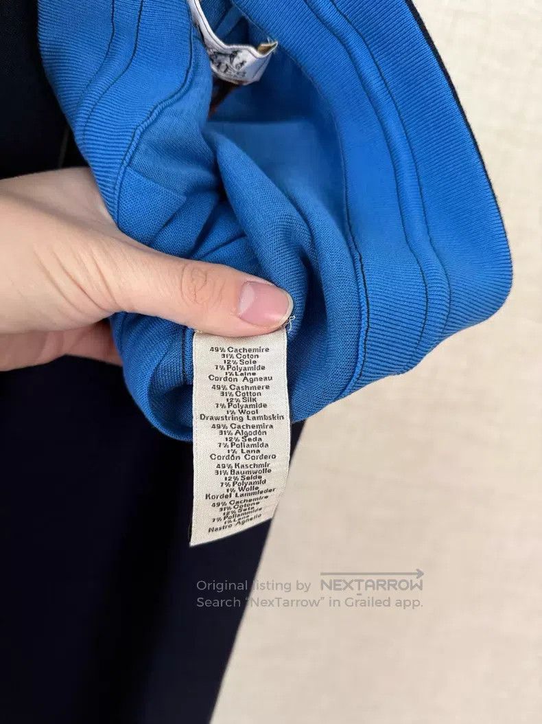Hermes Hermes size L Men's knitted track pants for spring and autu Size US 26 / EU 42 - 6 Thumbnail