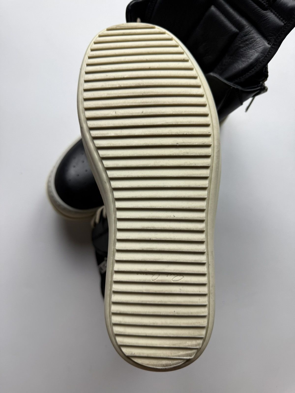 Rick Owens Rick Owens Black Geobasket Size US 7 / IT 37 - 13 Thumbnail
