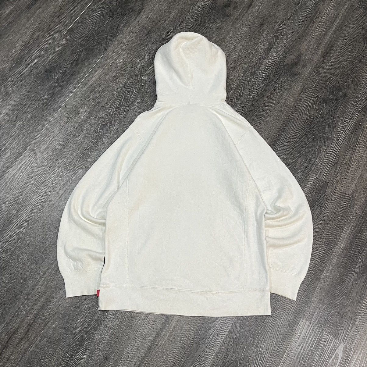 Supreme SUPREME SS17 New York Logo Hoodie White Size US L / EU 52-54 / 3 - 4 Thumbnail