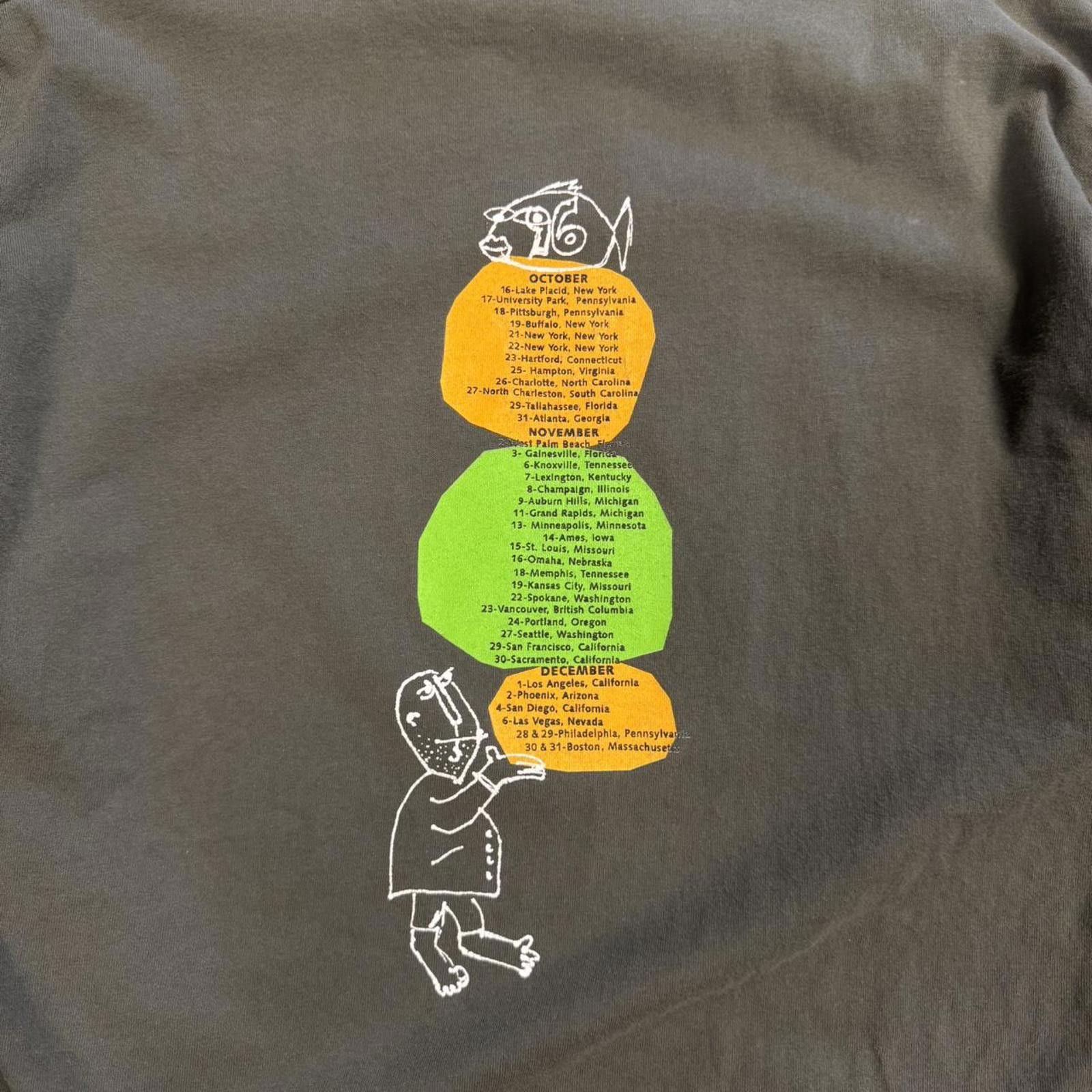 Band Tees Vintage 90s Phish Rock Band Tee Size US XL / EU 56 / 4 - 8 Thumbnail