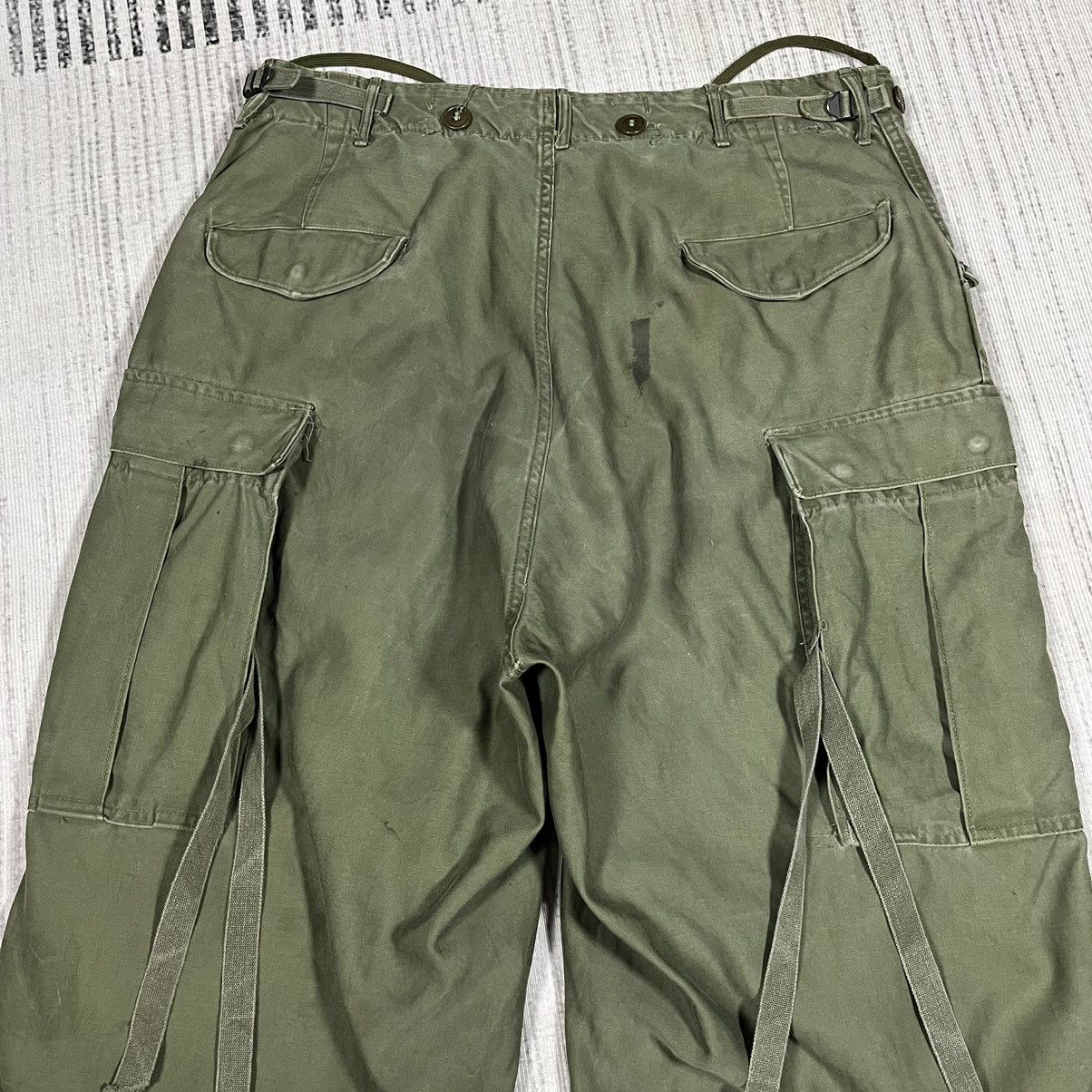 Vintage OG 50s U.S Army Fulton Trouser M-1951 Size US 35 - 7 Thumbnail