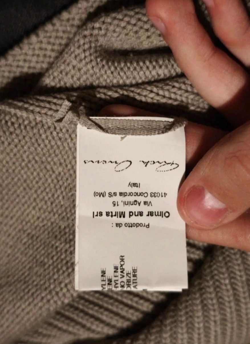 Rick Owens Rick Owens - FW12 "Mountain" wool sweater with ribbed waist Size US S / EU 44-46 / 1 - 9 Thumbnail