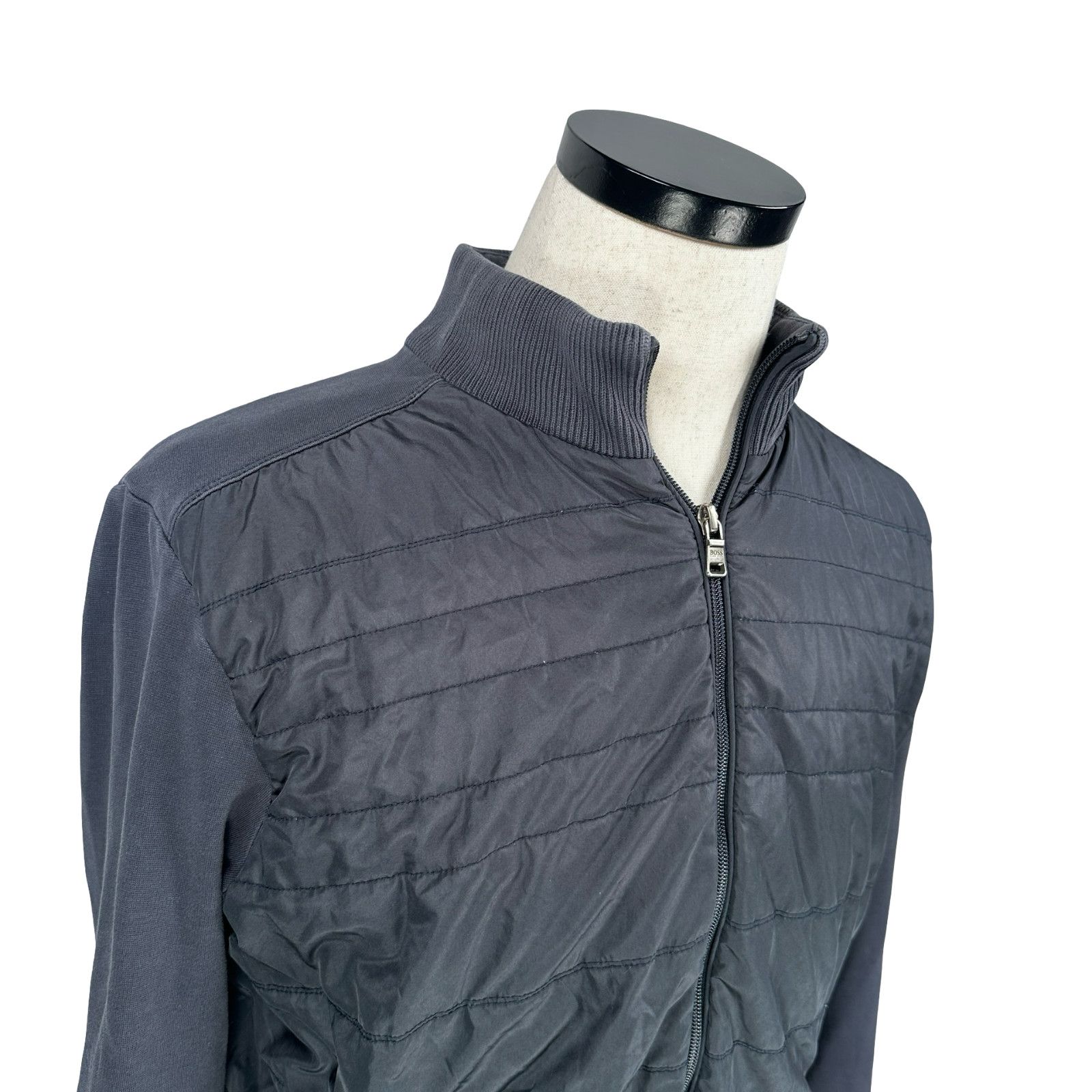 Hugo Boss Hugo Boss Hybrid Jacket Mens Large Blue Long Sleeve Pockets Size US L / EU 52-54 / 3 - 2 Thumbnail