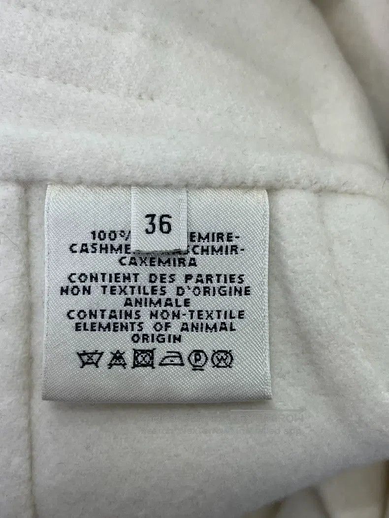 Hermes Hermes Beige Double-Breasted Cashmere Coat Size XS / US 0-2 / IT 36-38 - 5 Thumbnail