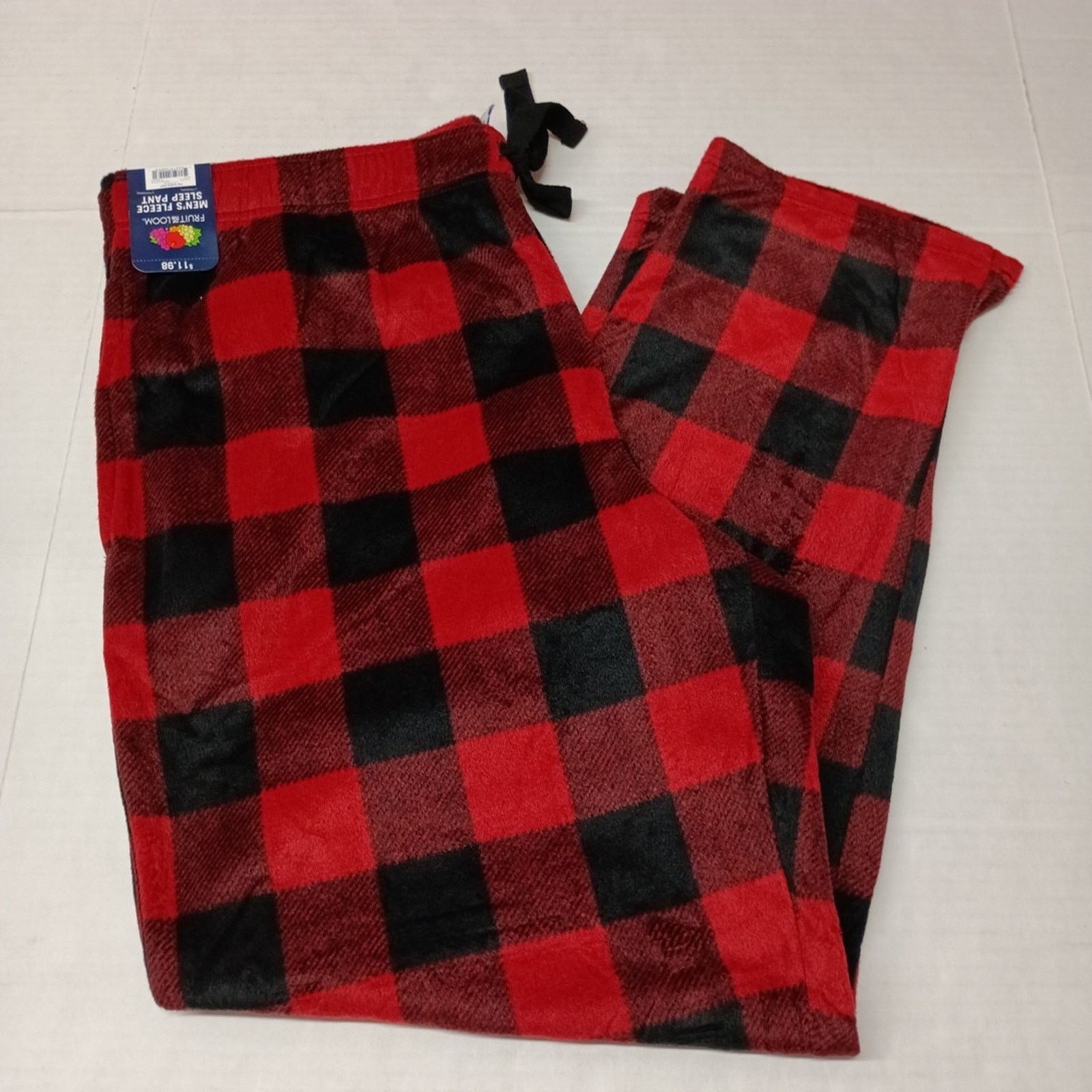 Fruit Of The Loom Fruit Of The Loom Mens Fleece Lounge Pants Red Size XL 40-42 Size US 40 / EU 56 - 1 Thumbnail