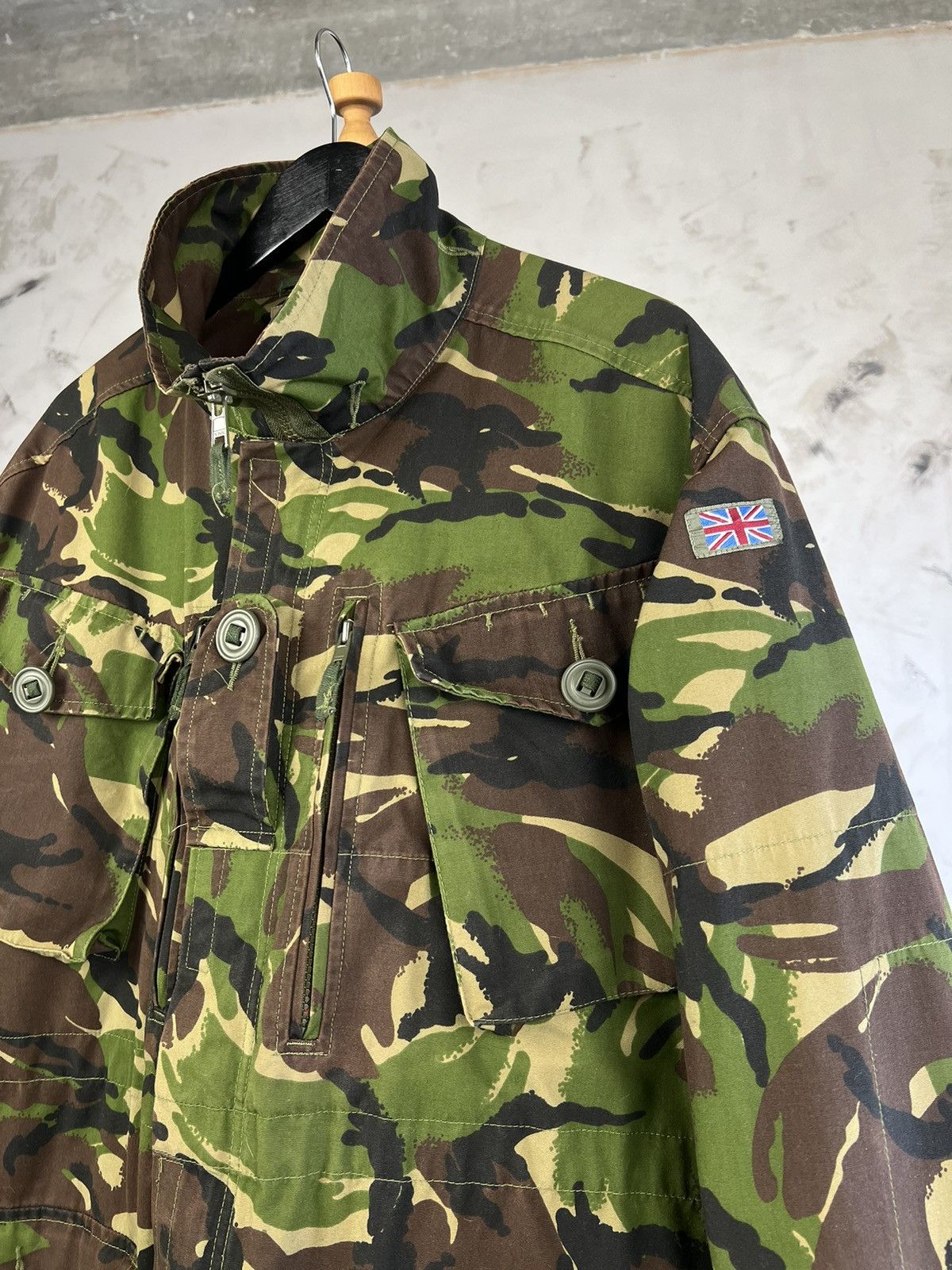 Vintage Vintage British Military Camo Jacket Size 170/112 XL - XXL Size US XXL / EU 58 / 5 - 2 Thumbnail