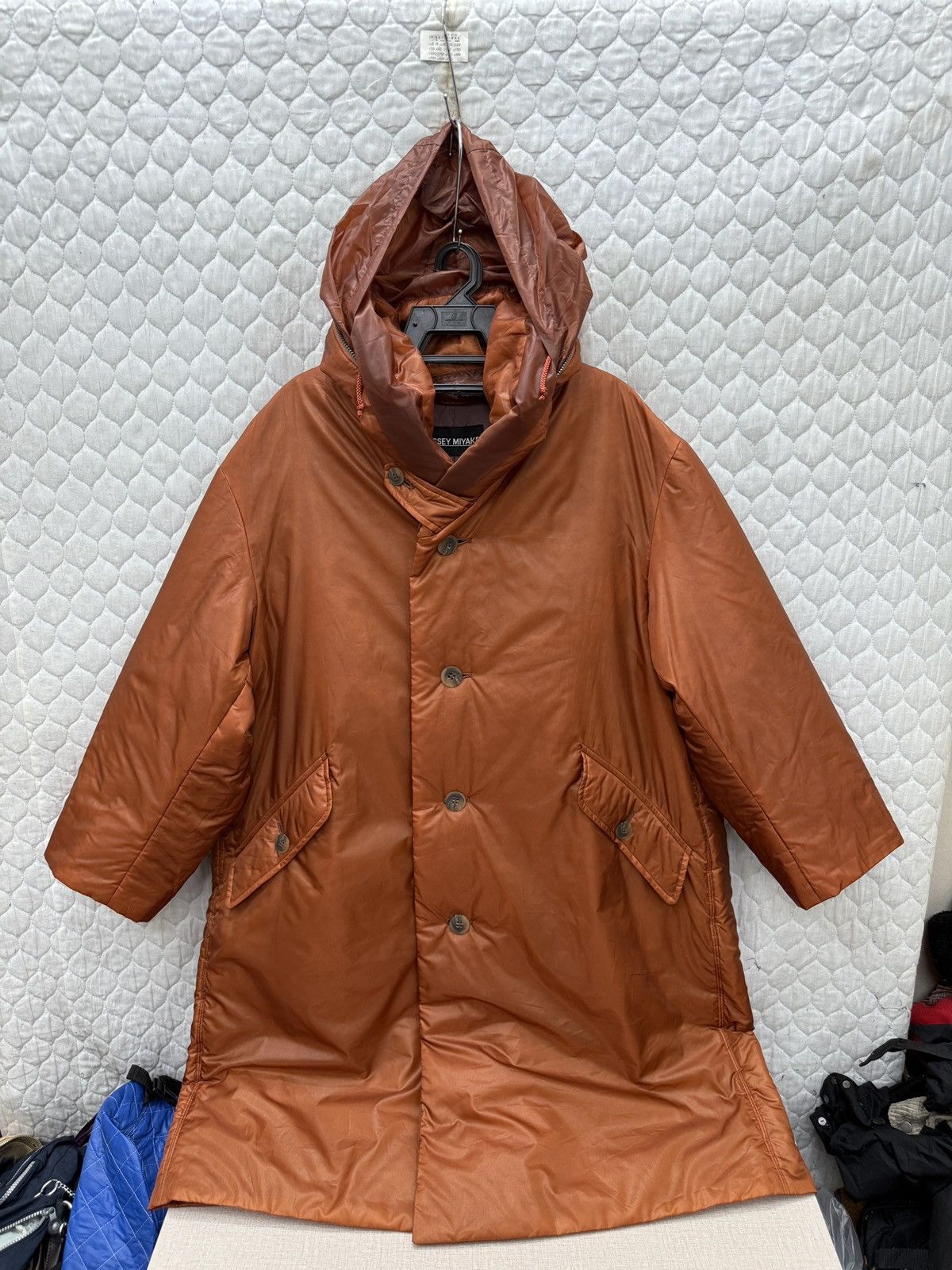 Issey Miyake 🔥🔥🔥ARCHIVE AW94 VTG ISSEY MIYAKE LONG PUFFER HOODIE JACKET Size US M / EU 48-50 / 2 - 1 Thumbnail