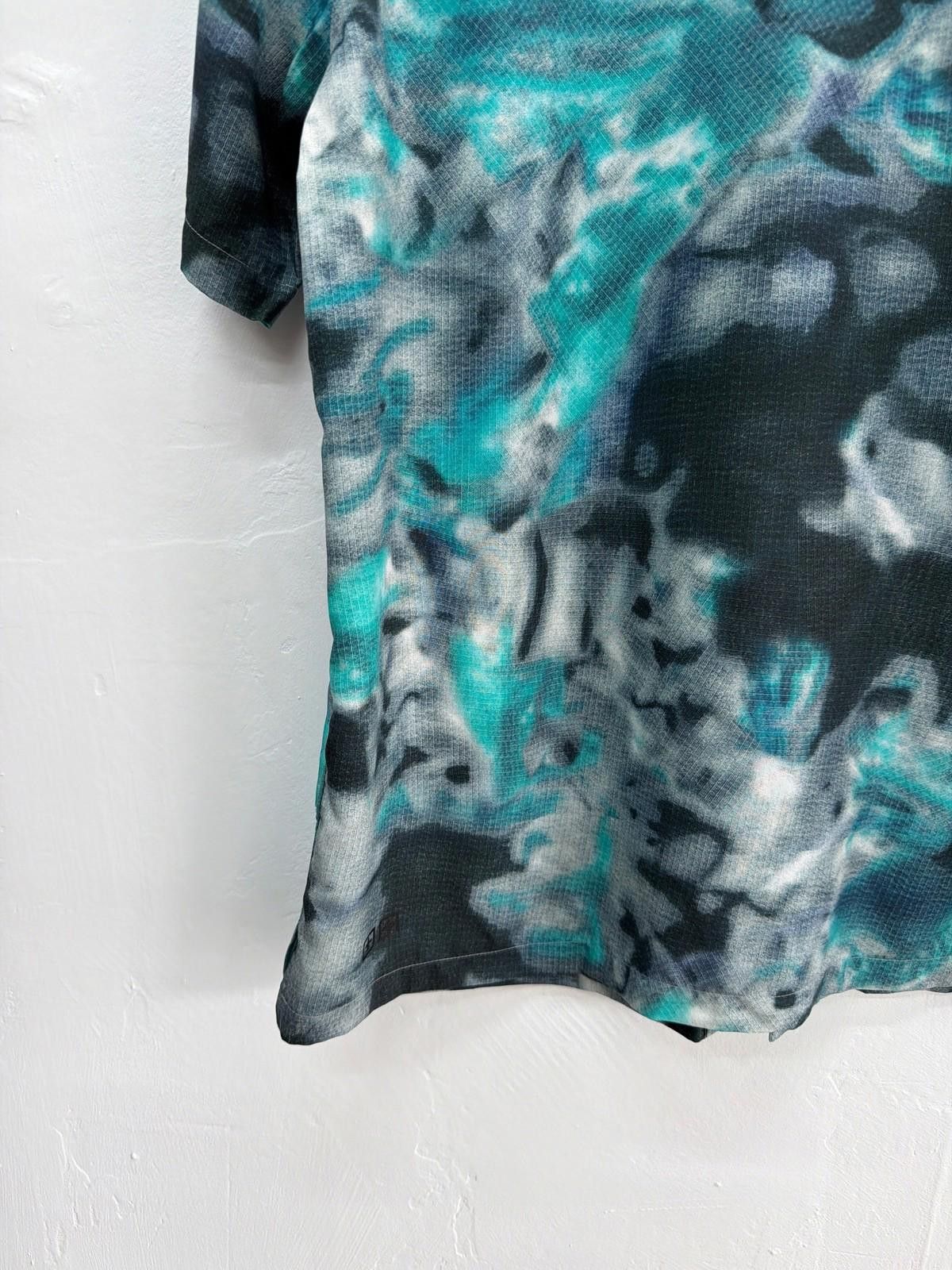 Ksubi new ksubi medium m short sleeve resort shirt green digital Size US M / EU 48-50 / 2 - 6 Thumbnail