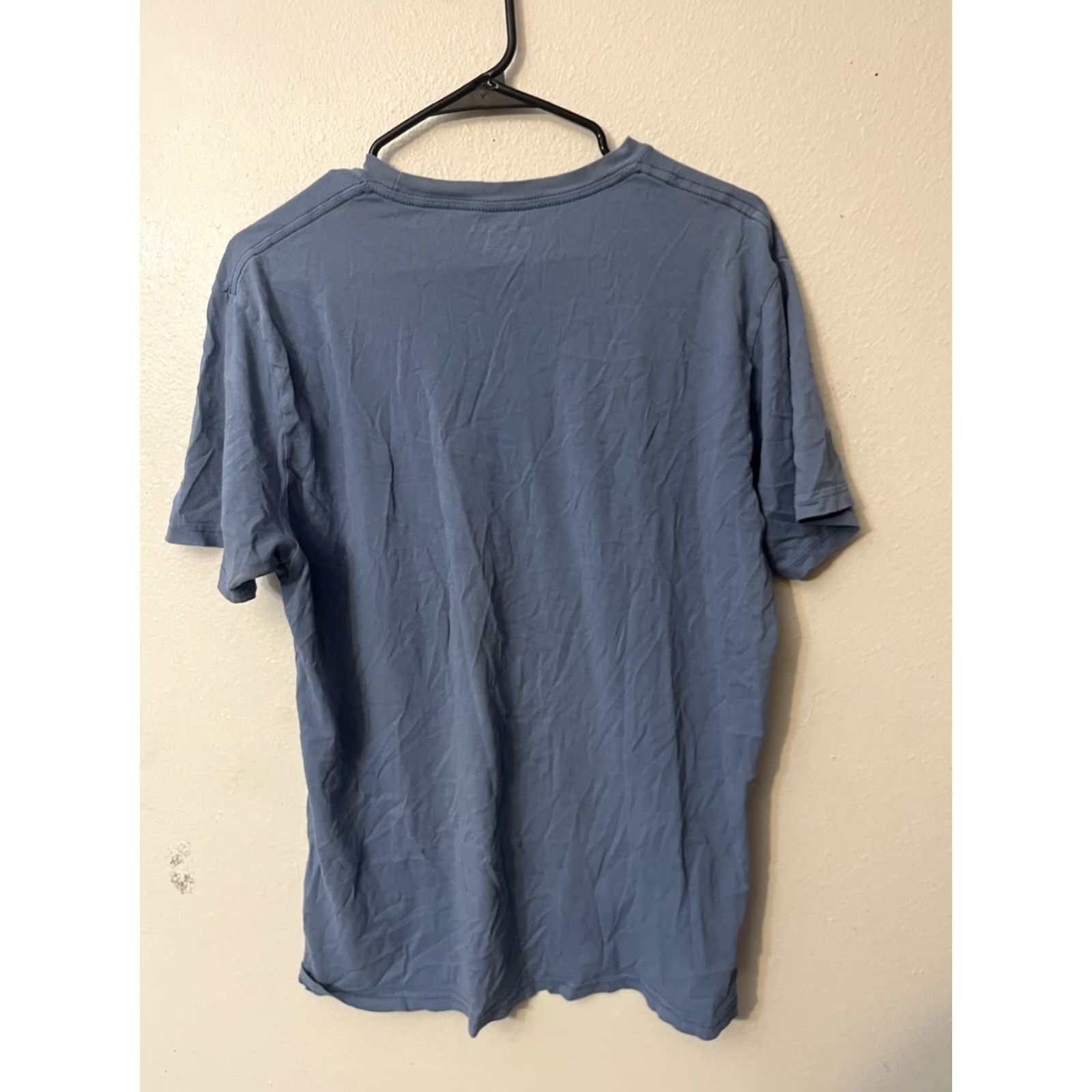 DKNY VINTAGE DKNY Men’s T-Shirt Crew Neck Short Sleeve Blue Cotton Classic Designer Men Large Blue Graphic Size US L / EU 52-54 / 3 - 3 Thumbnail