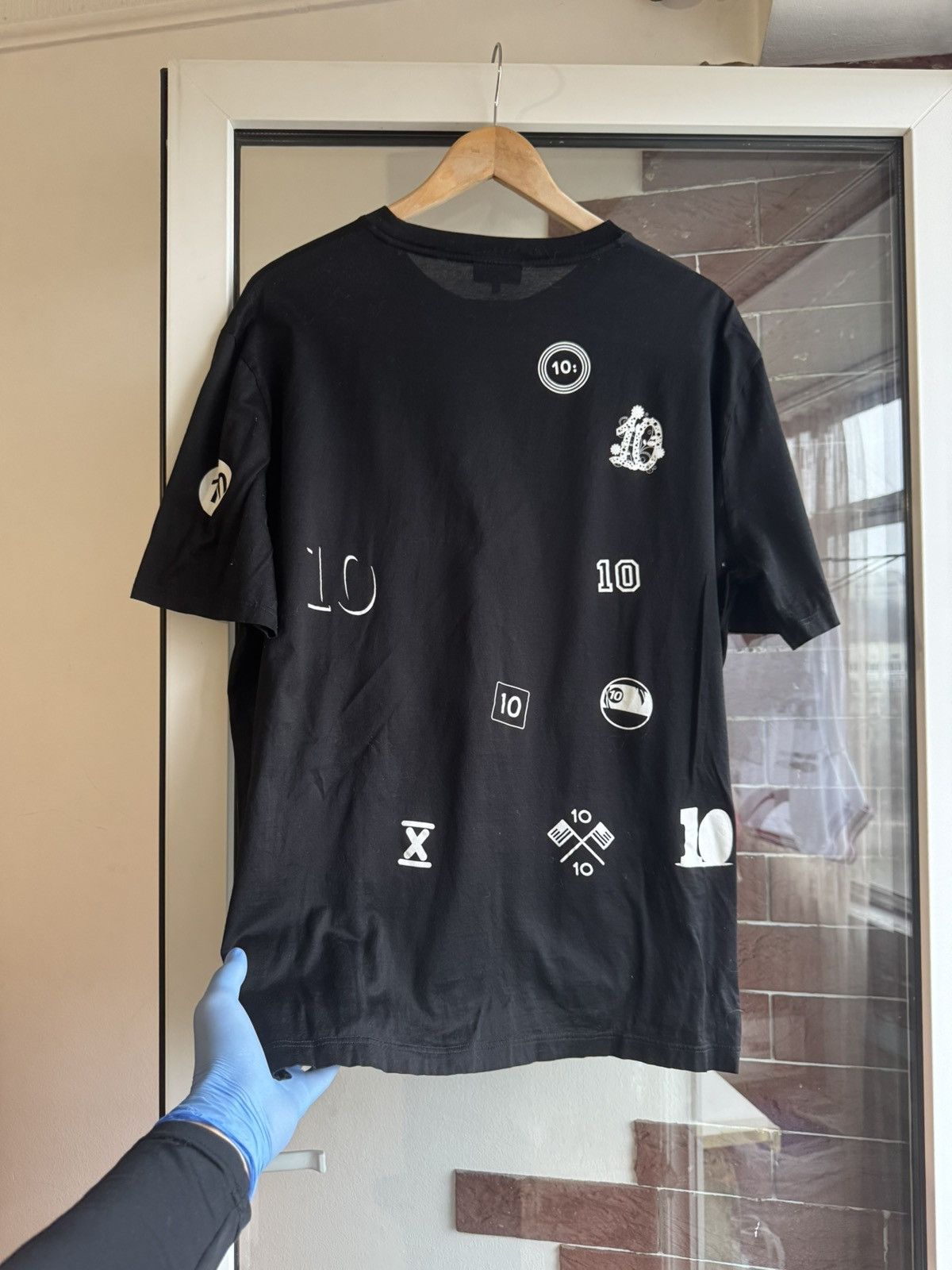 Lanvin Rare Lancin multi logo tee Size US L / EU 52-54 / 3 - 7 Thumbnail