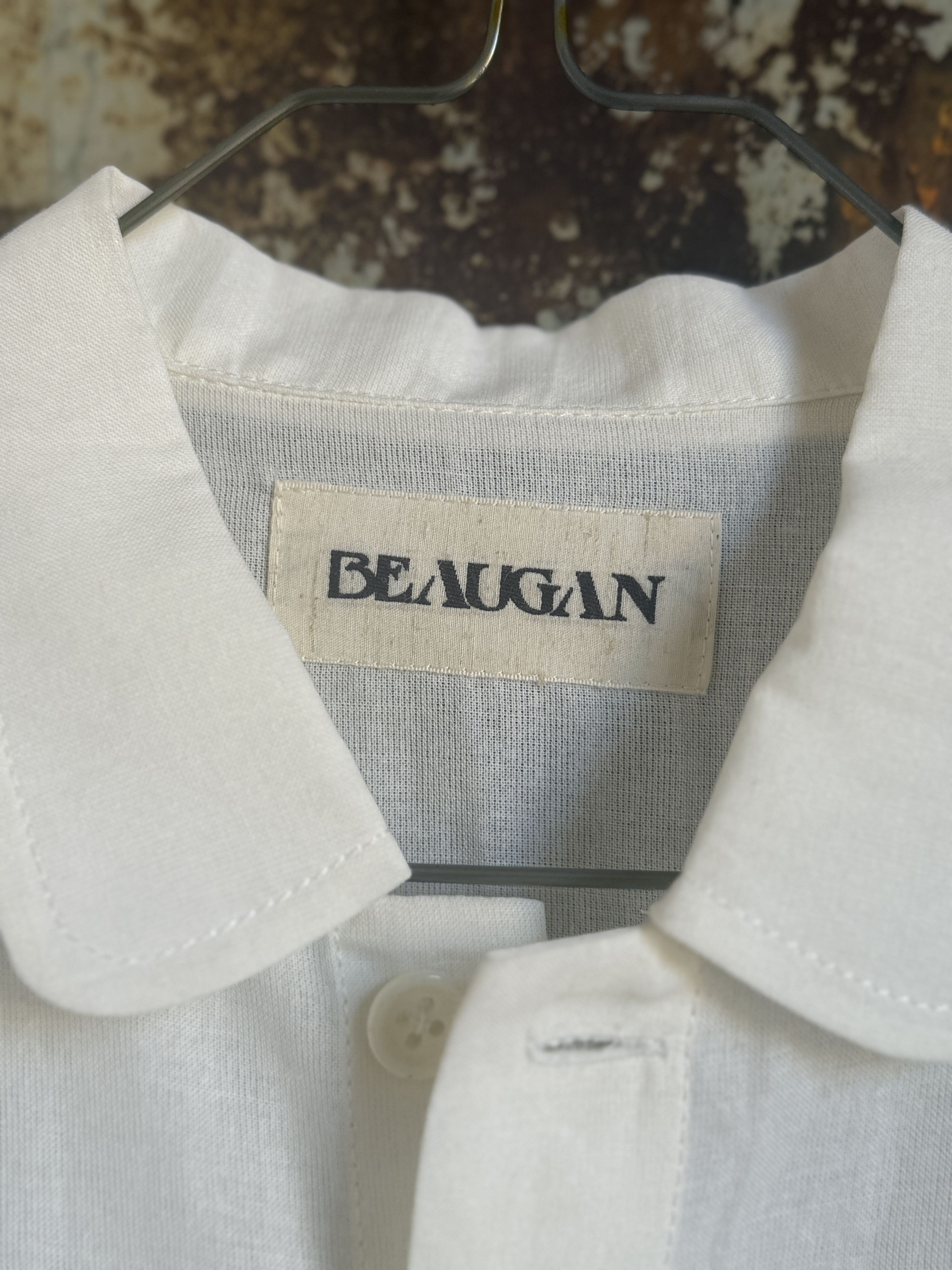 Beaugan $800 NWT BEAUGAN PAJAMA SHIRT IN BONE Size S / US 4 / IT 40 - 8 Thumbnail