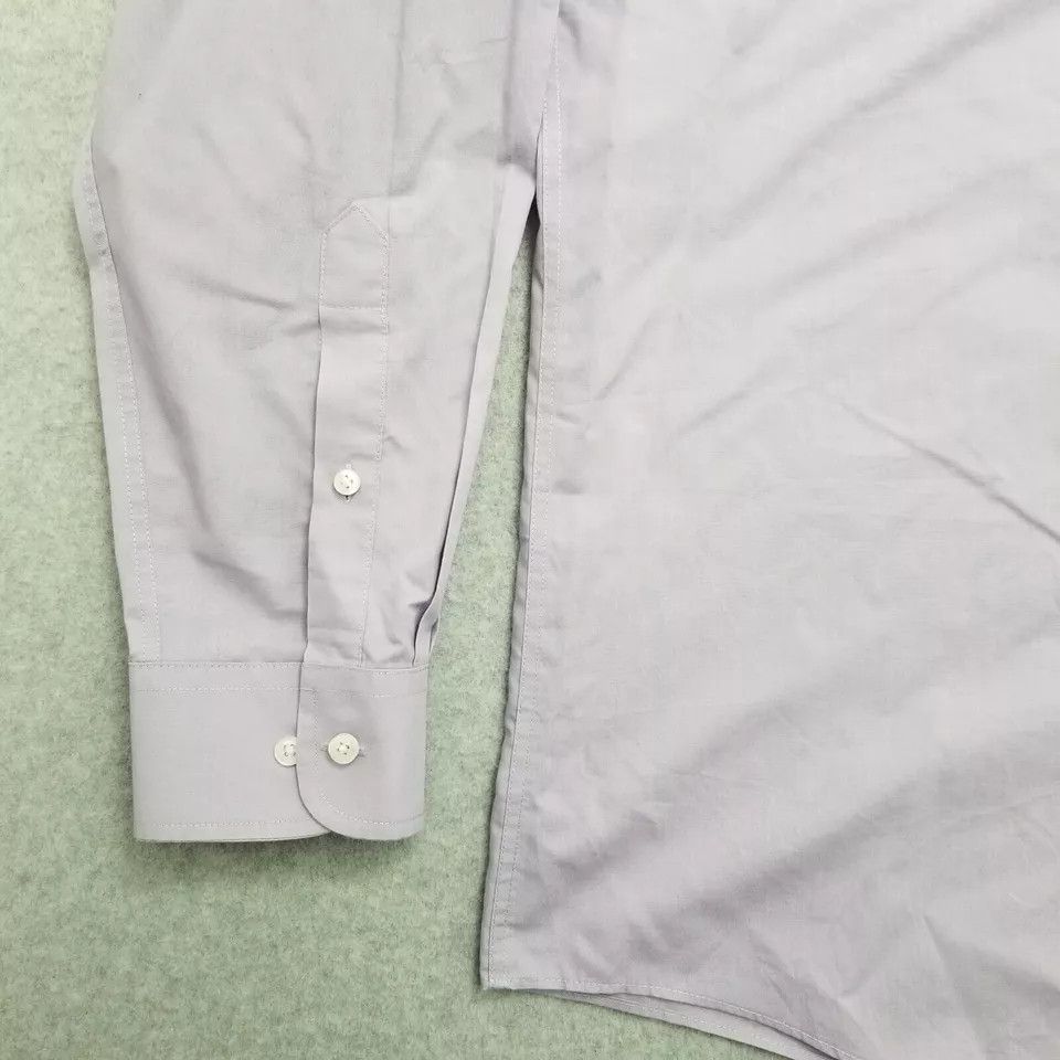 Croft & Barrow Croft & Barrow Shirt Mens 17.5 Purple Button Up Long Sleeve Size US L / EU 52-54 / 3 - 2 Thumbnail