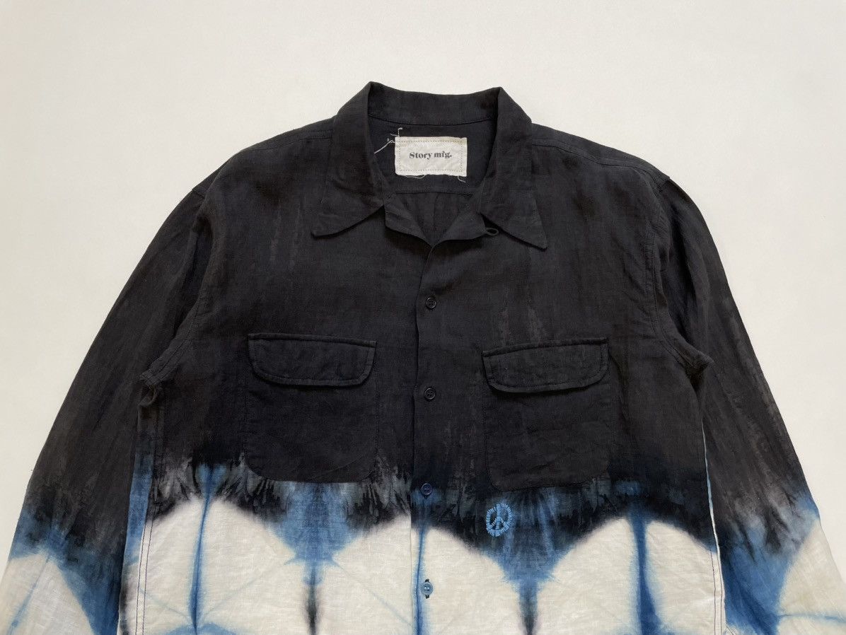 Story Mfg. ‘Peace Tie Dye’ Print Long Sleeve Shirt Size US L / EU 52-54 / 3 - 3 Thumbnail