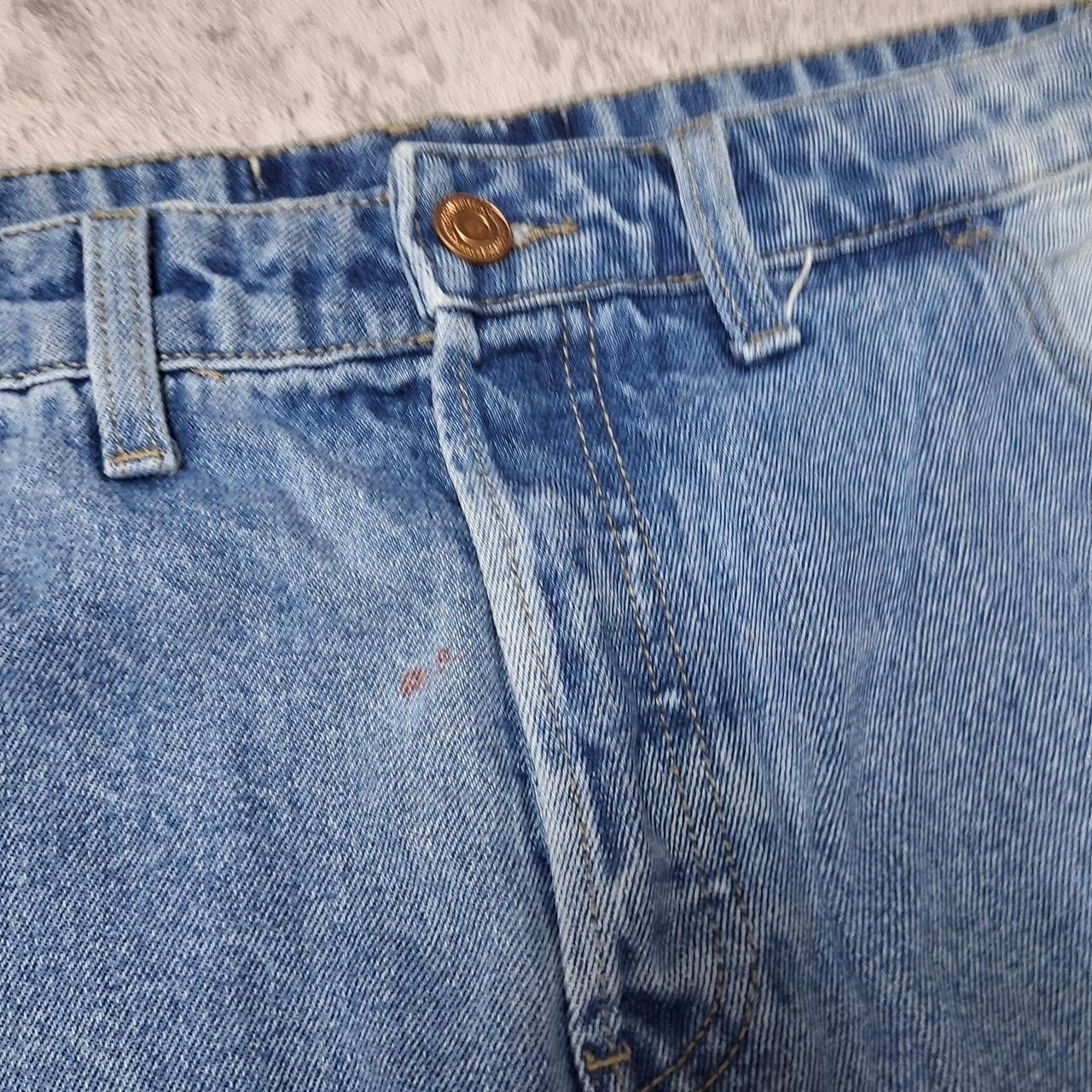 Other Faded blue denim carpenter jeans with paint splatter details Size US 32 / EU 48 - 3 Thumbnail