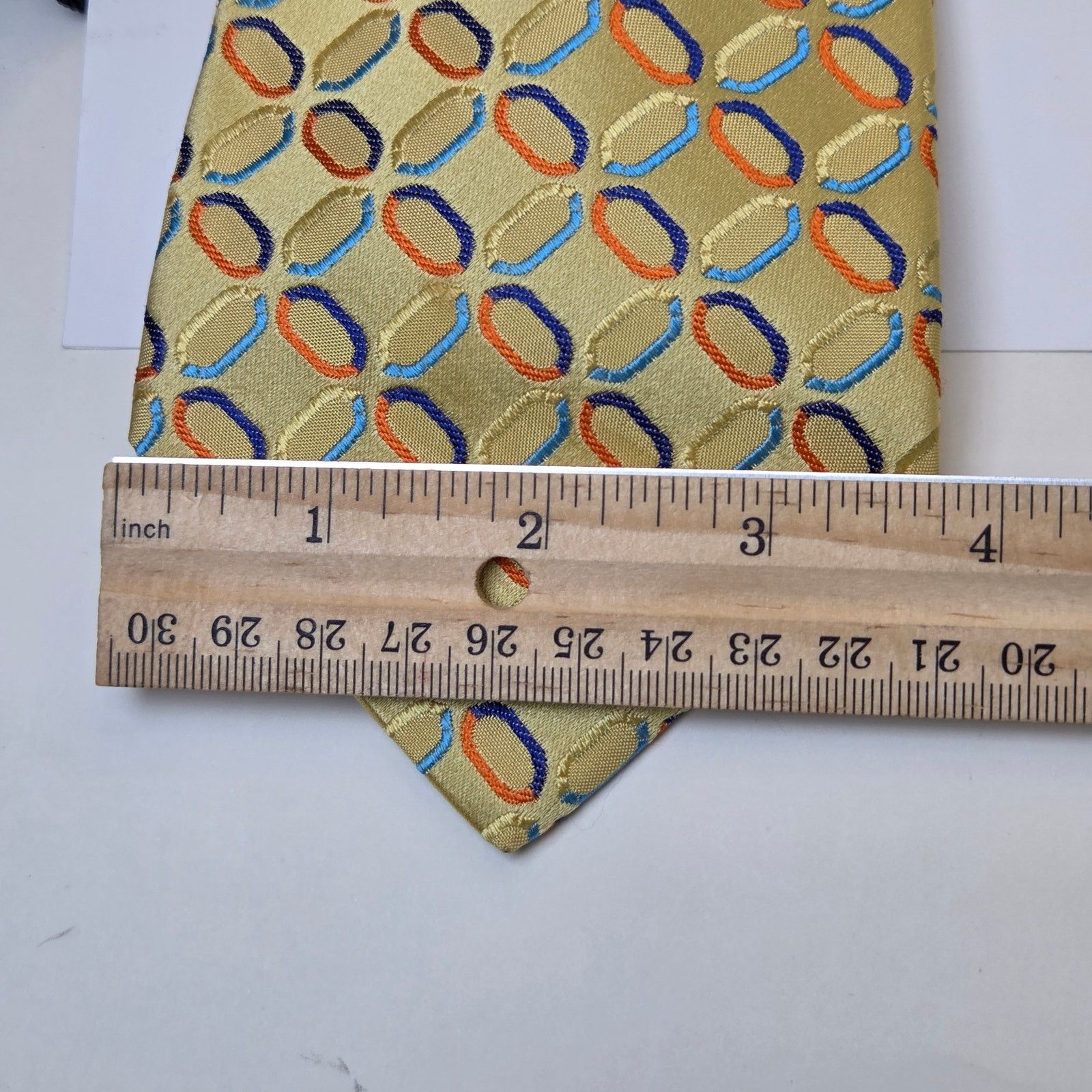 Tommy Hilfiger Tommy Hilfiger Silk Tie Lot 4 USA Nautical Contrast Tips Size ONE SIZE - 10 Thumbnail