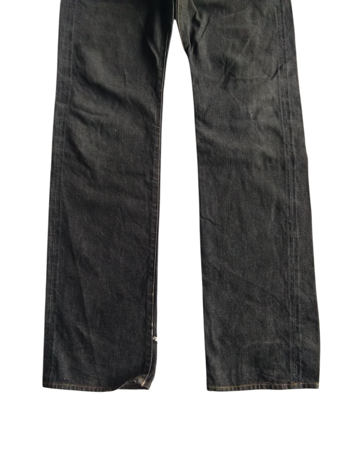 Kapital FAB FOUR 5109XX SELVEDGE SKULL BUTTON FLY RAW JAPANESE DENIM Size US 32 / EU 48 - 8 Thumbnail