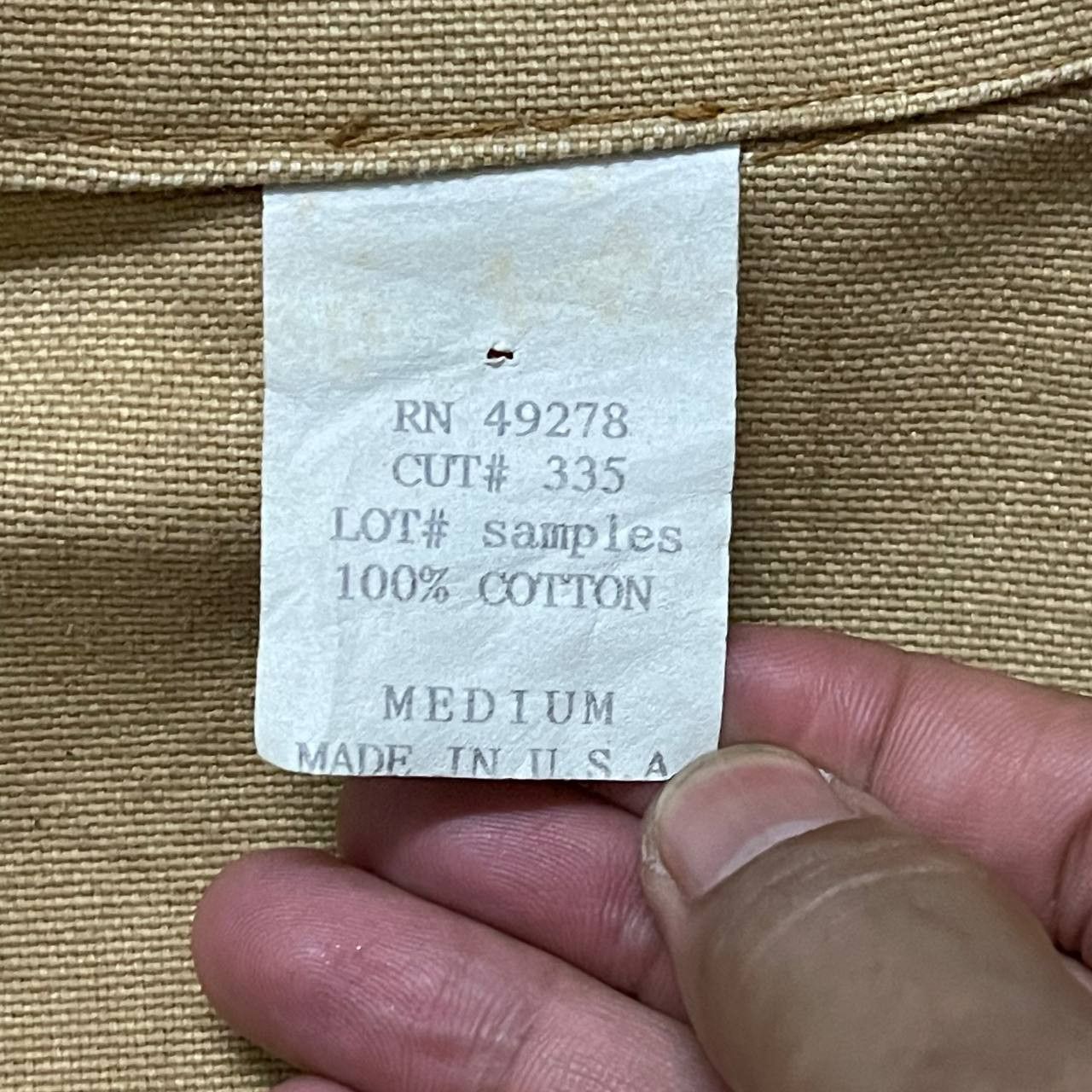 Canvas Vintage Chore Canvas Jacket Size US M / EU 48-50 / 2 - 9 Thumbnail