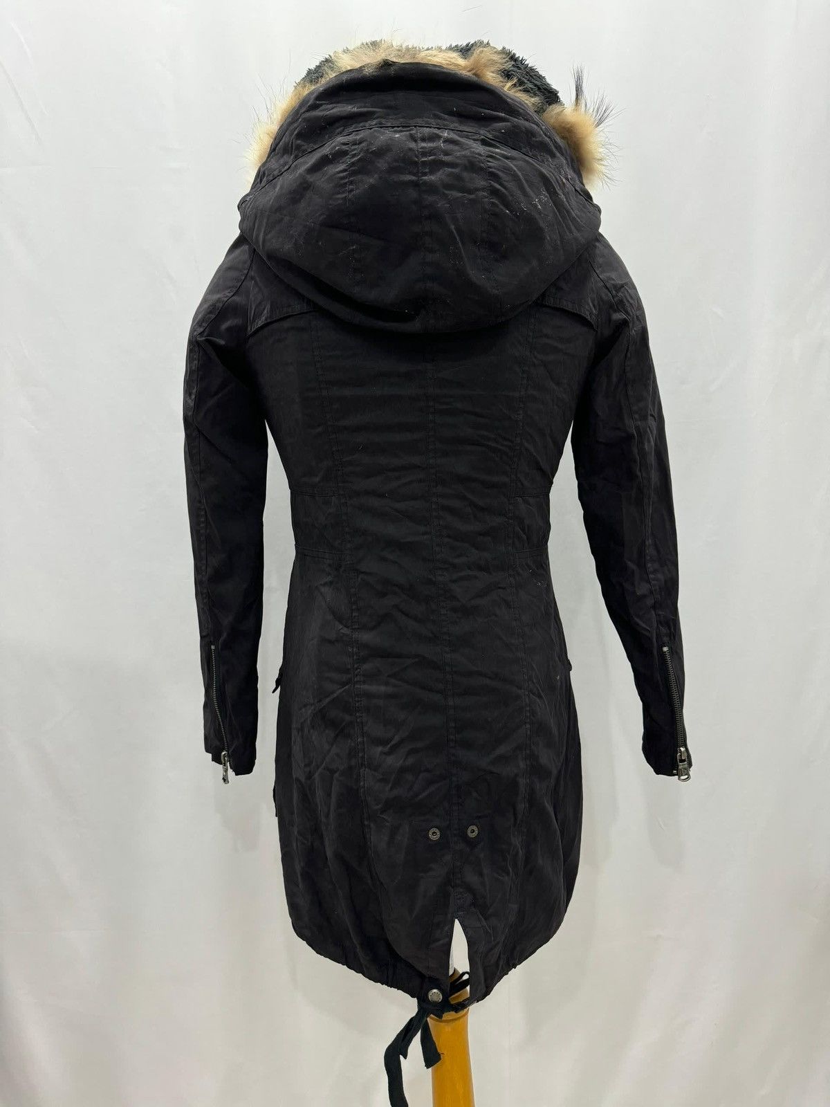 If Six Was Nine × Japanese Brand BARAK JAPAN Fur Hooded Parkas Jacket Size S / US 4 / IT 40 - 8 Thumbnail