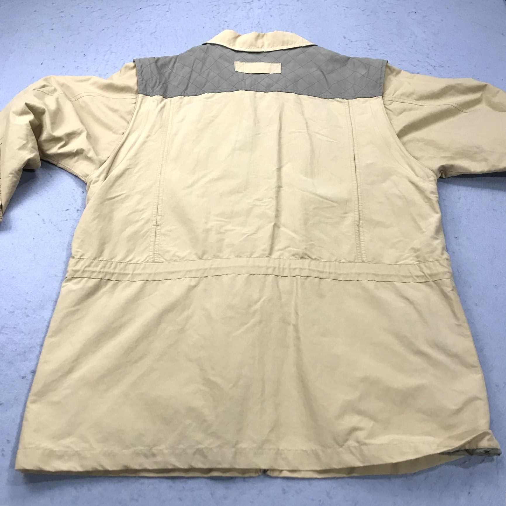Vintage VINTAGE L.L. Bean Jacket Mens XL Tan Field Hunting Coat Multi Pocket Outdoors Shirt Size US XL / EU 56 / 4 - 7 Thumbnail