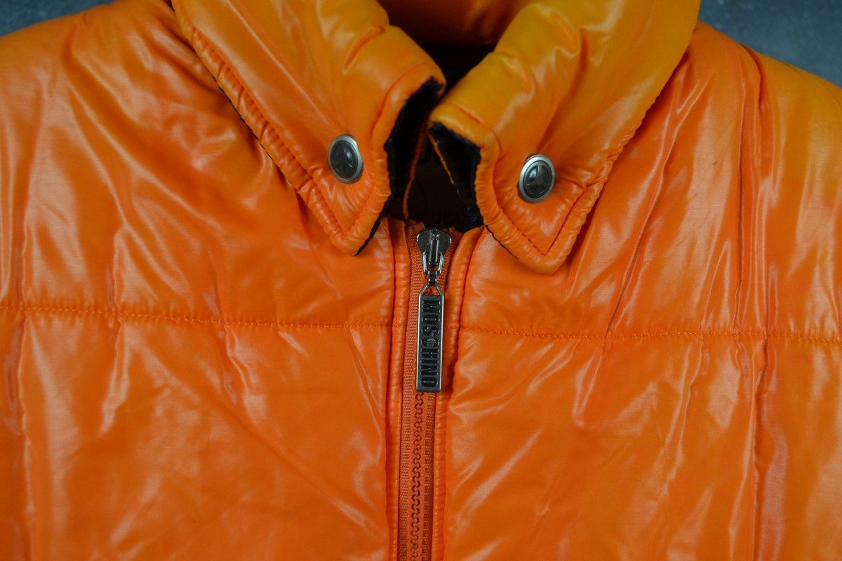 Moschino Moschino orange puffer vest gilet Size US M / EU 48-50 / 2 - 7 Thumbnail